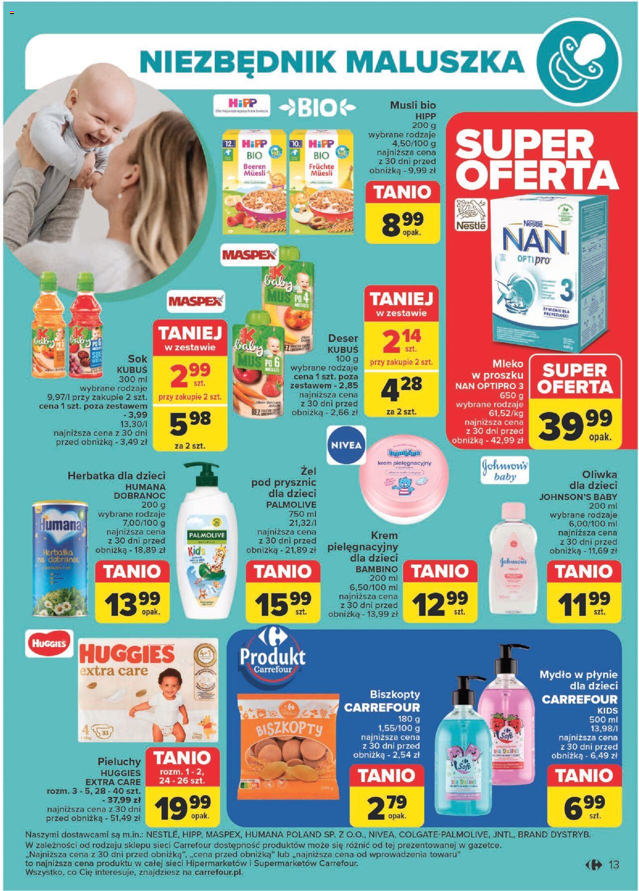 Carrefour Gazetka  ważna od 24.09.2024 do 28.09.2024 strona 13