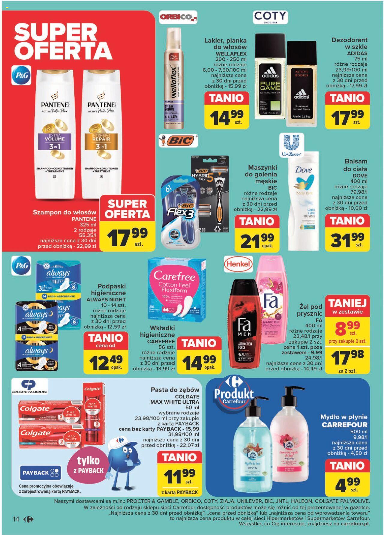 Carrefour Gazetka  ważna od 24.09.2024 do 28.09.2024 strona 14