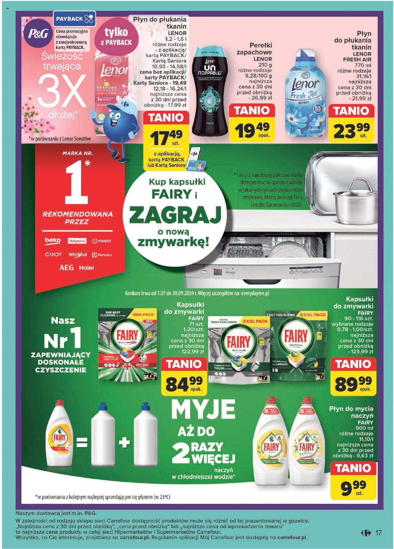Carrefour Gazetka  ważna od 24.09.2024 do 28.09.2024 strona 17
