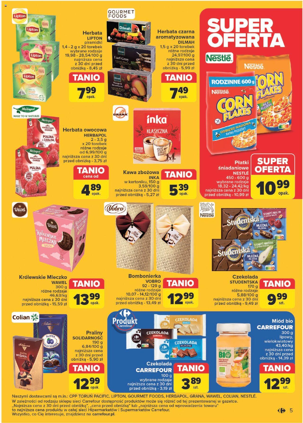 Carrefour Gazetka  ważna od 24.09.2024 do 28.09.2024 strona 5