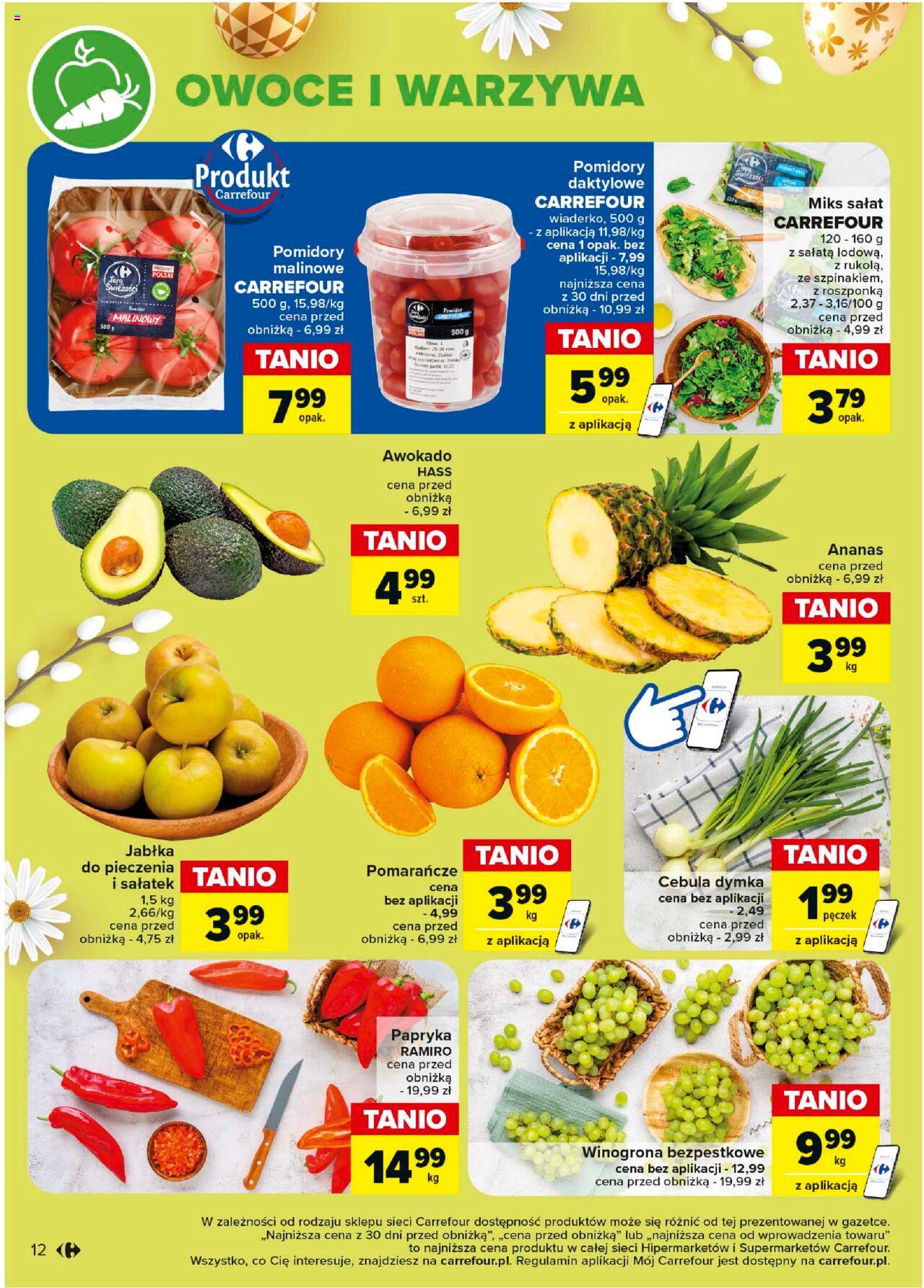 Carrefour Gazetka ważna od 25.03.2024 do 30.03.2024 strona 12