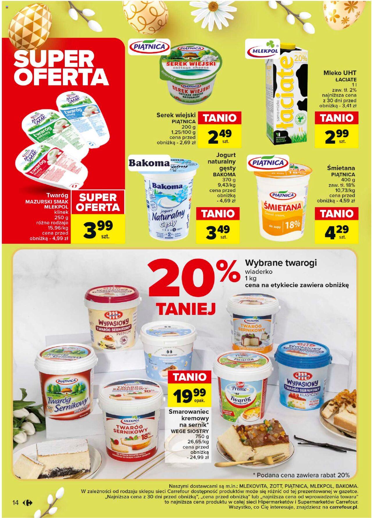 Carrefour Gazetka ważna od 25.03.2024 do 30.03.2024 strona 14