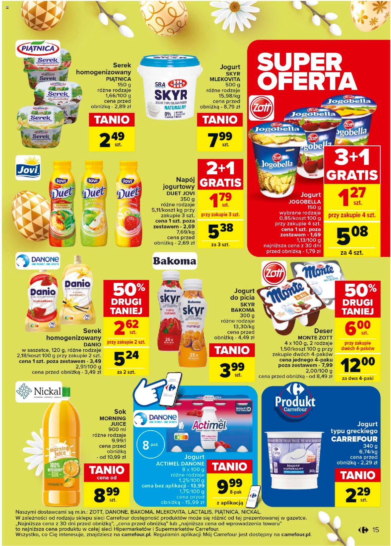Carrefour Gazetka ważna od 25.03.2024 do 30.03.2024 strona 15