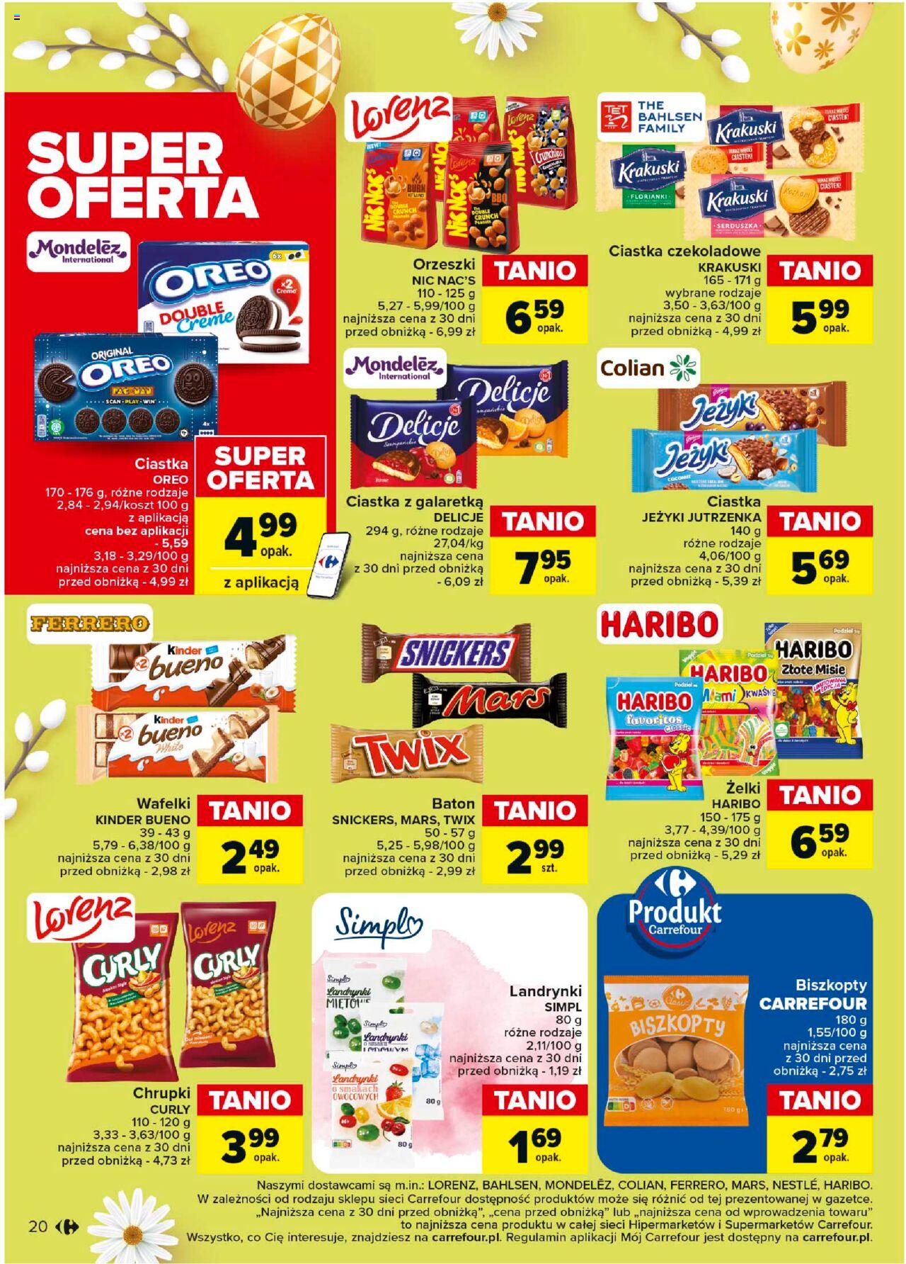 Carrefour Gazetka ważna od 25.03.2024 do 30.03.2024 strona 20