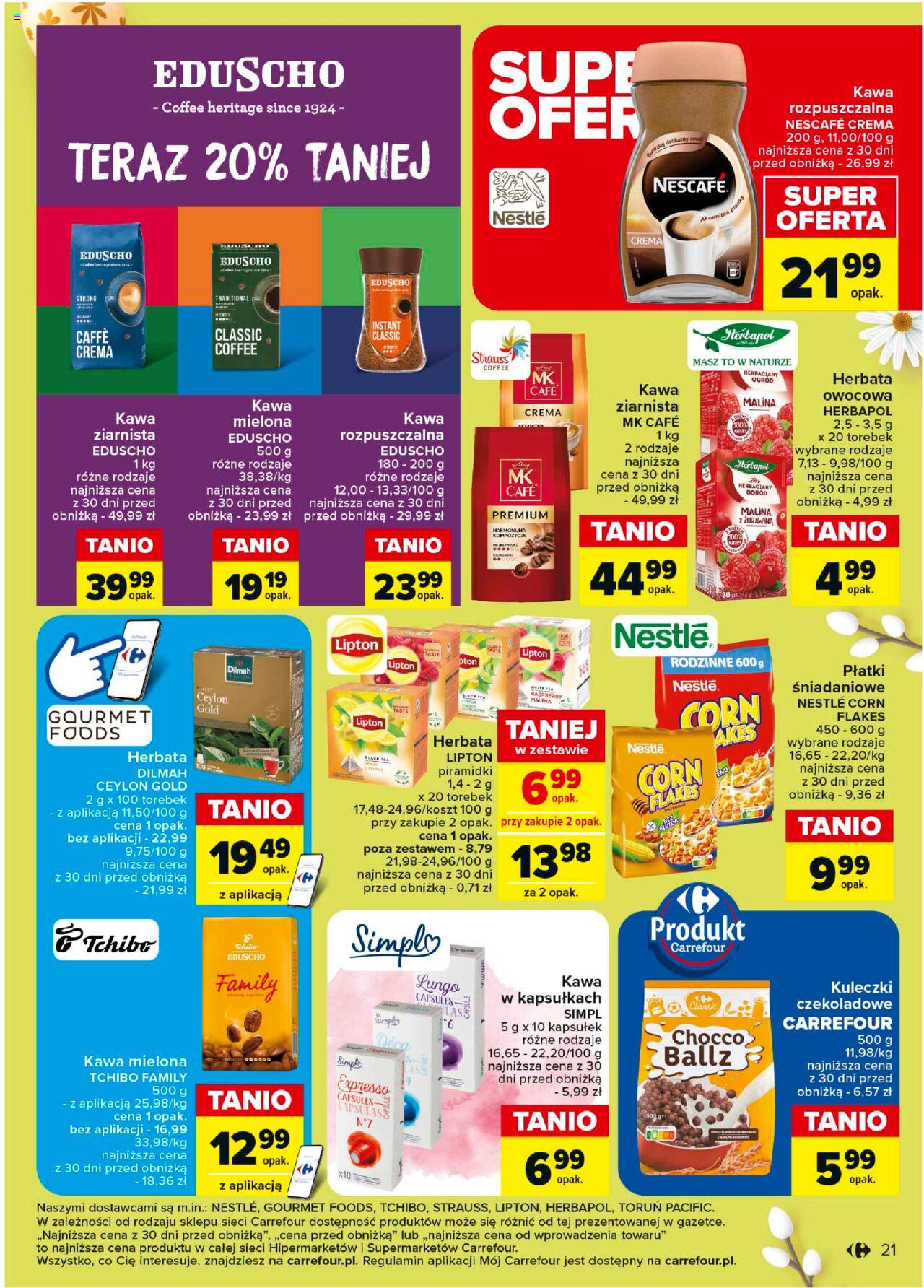 Carrefour Gazetka ważna od 25.03.2024 do 30.03.2024 strona 21