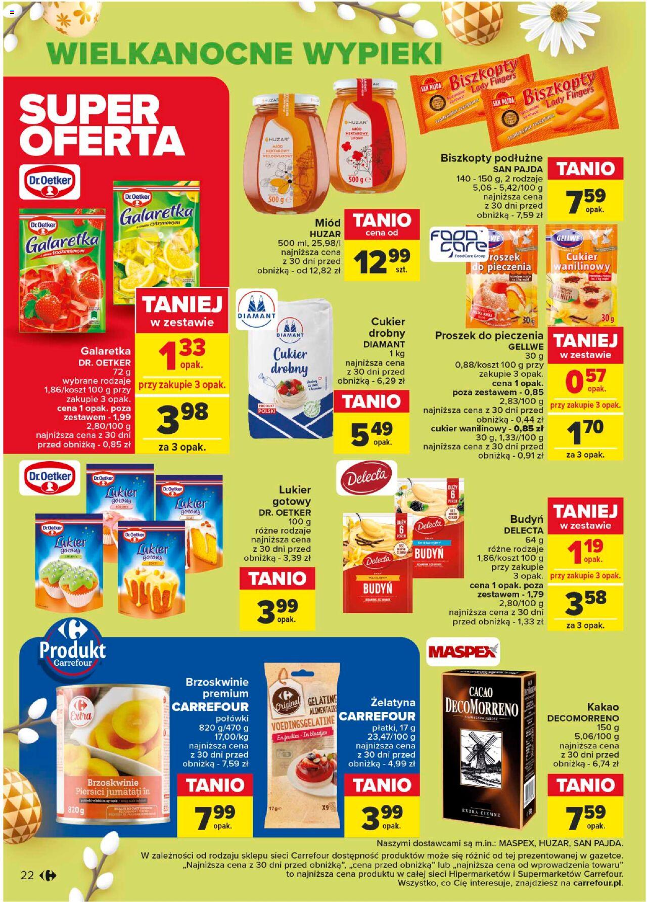 Carrefour Gazetka ważna od 25.03.2024 do 30.03.2024 strona 22
