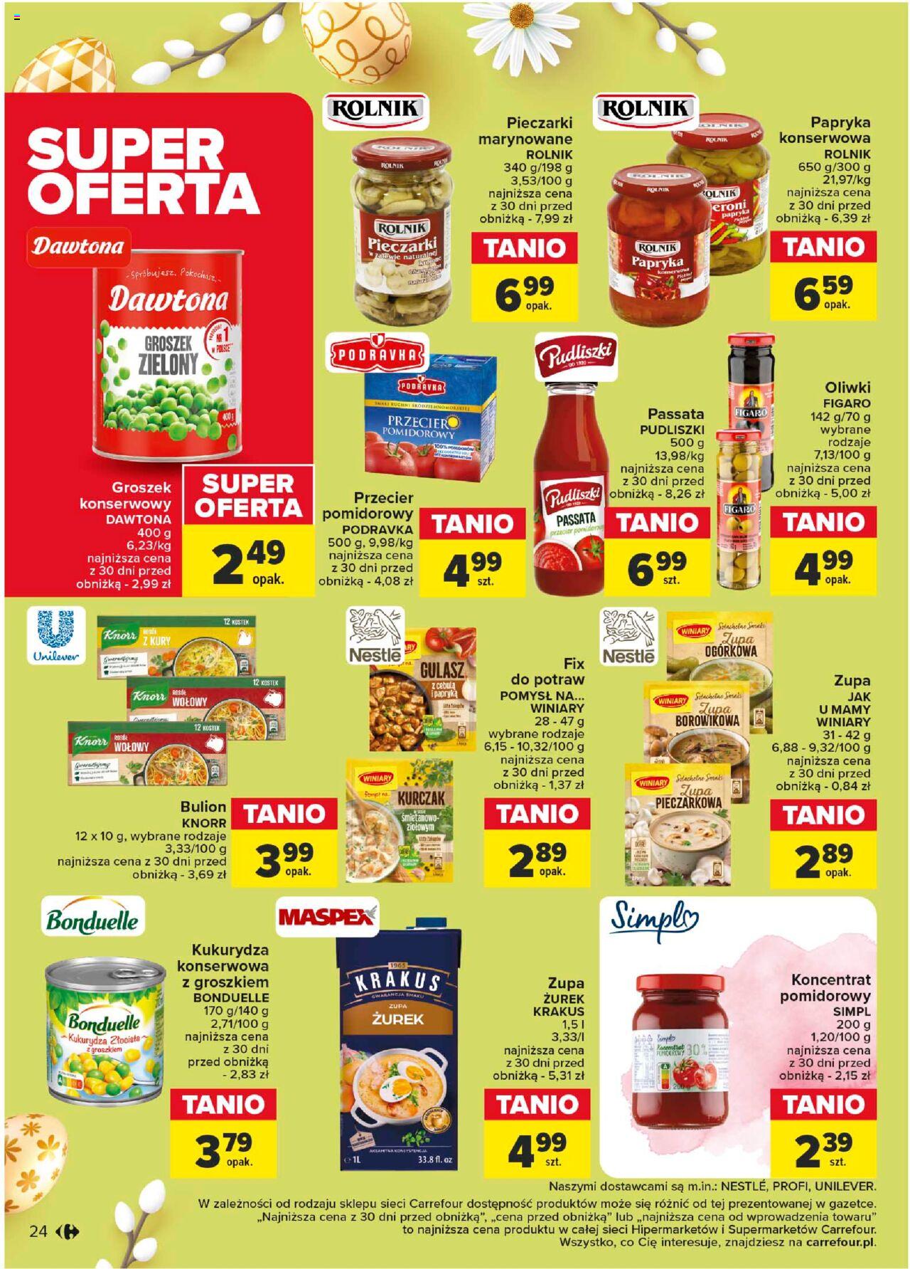 Carrefour Gazetka ważna od 25.03.2024 do 30.03.2024 strona 24
