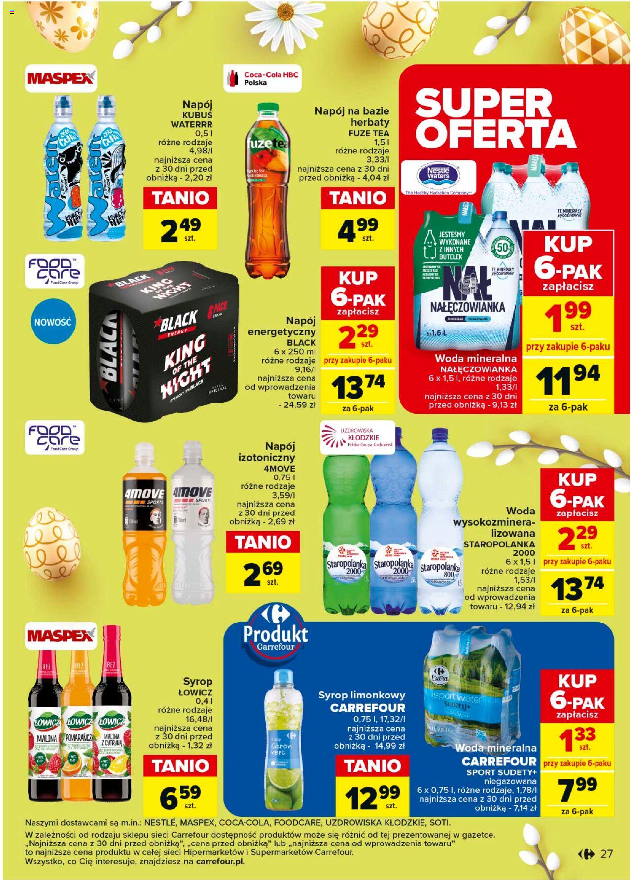 Carrefour Gazetka ważna od 25.03.2024 do 30.03.2024 strona 27