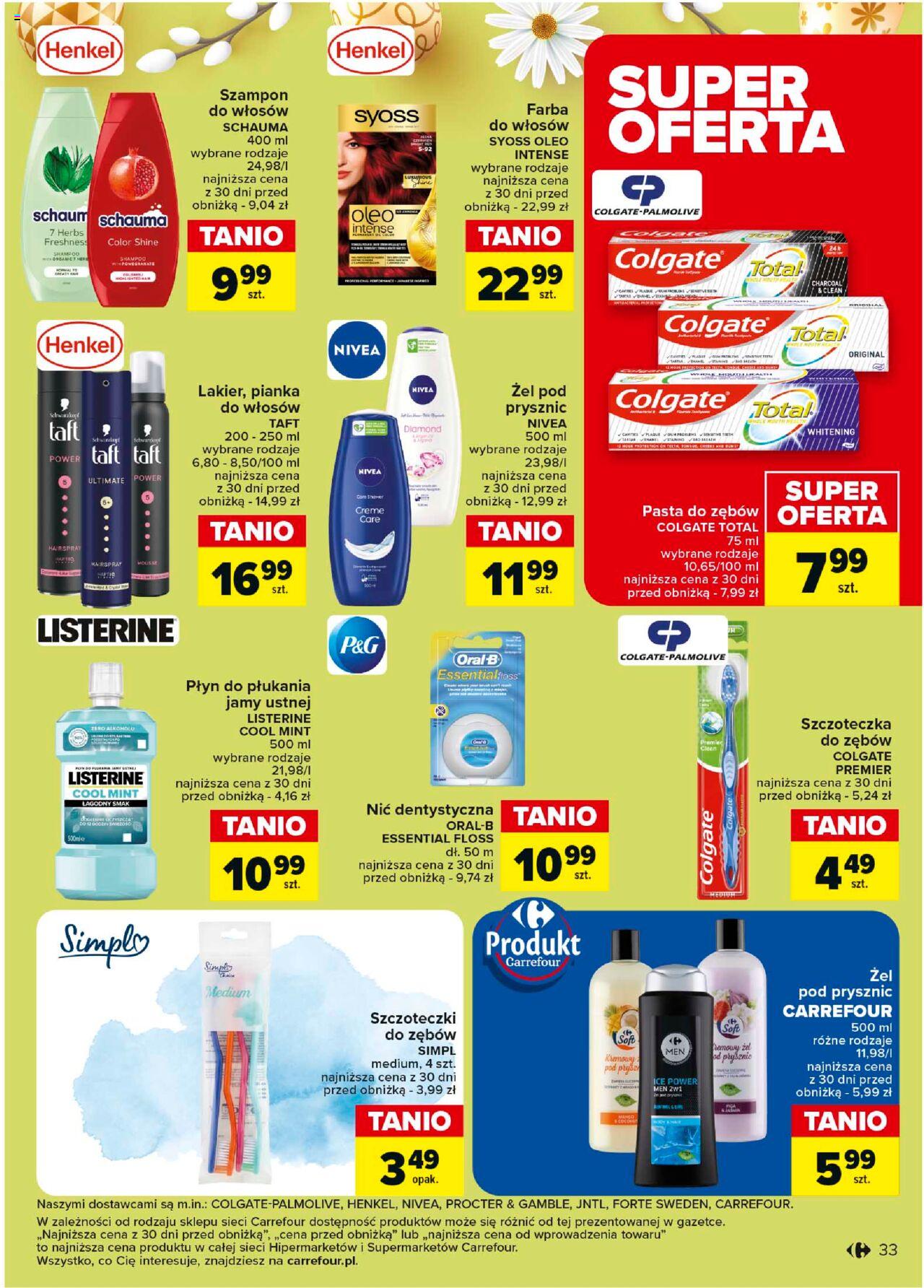Carrefour Gazetka ważna od 25.03.2024 do 30.03.2024 strona 33