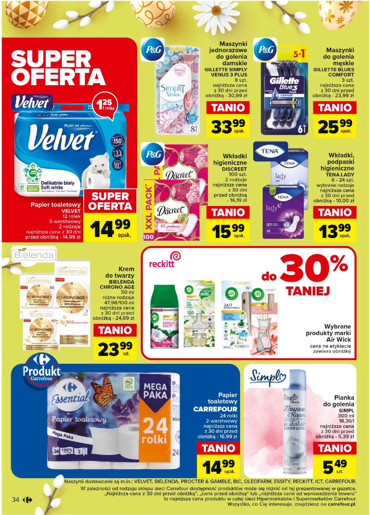 Carrefour Gazetka ważna od 25.03.2024 do 30.03.2024 strona 34