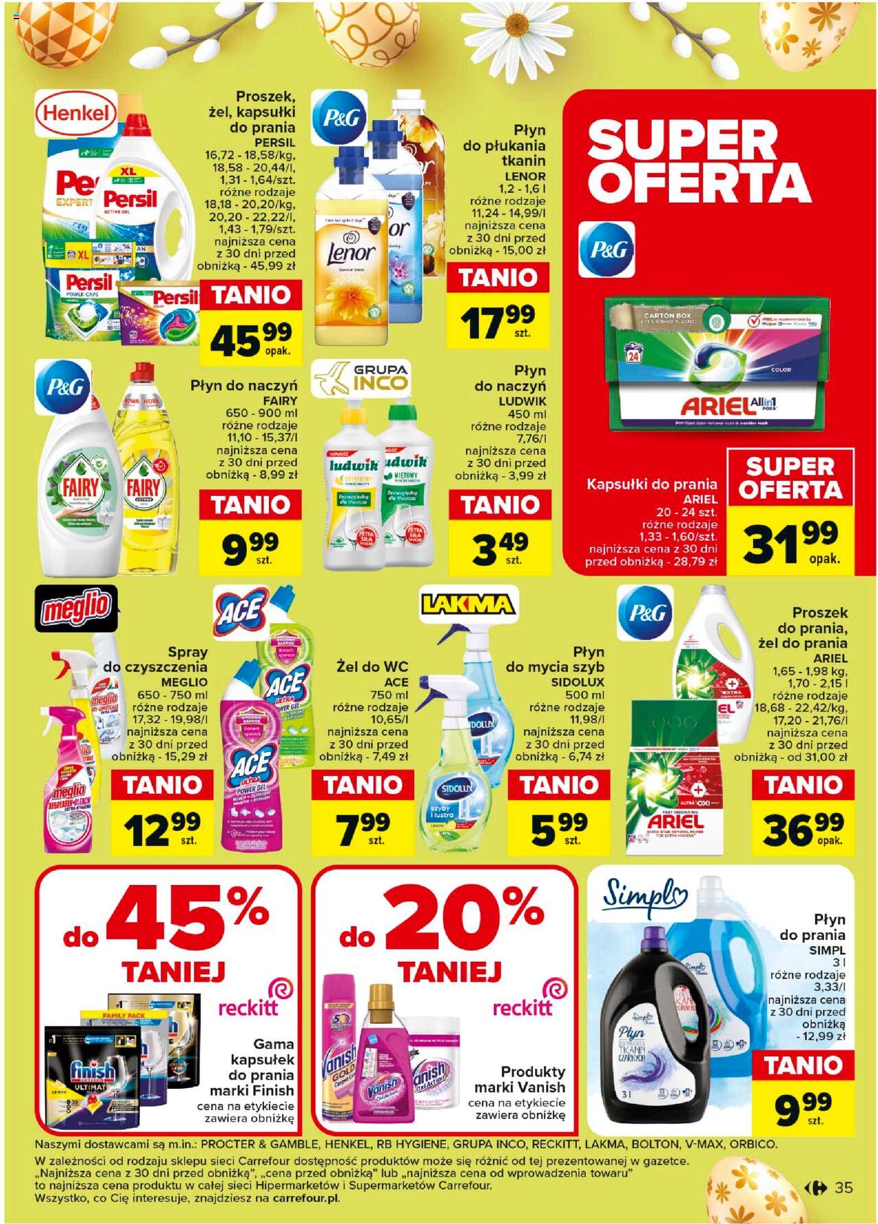 Carrefour Gazetka ważna od 25.03.2024 do 30.03.2024 strona 35
