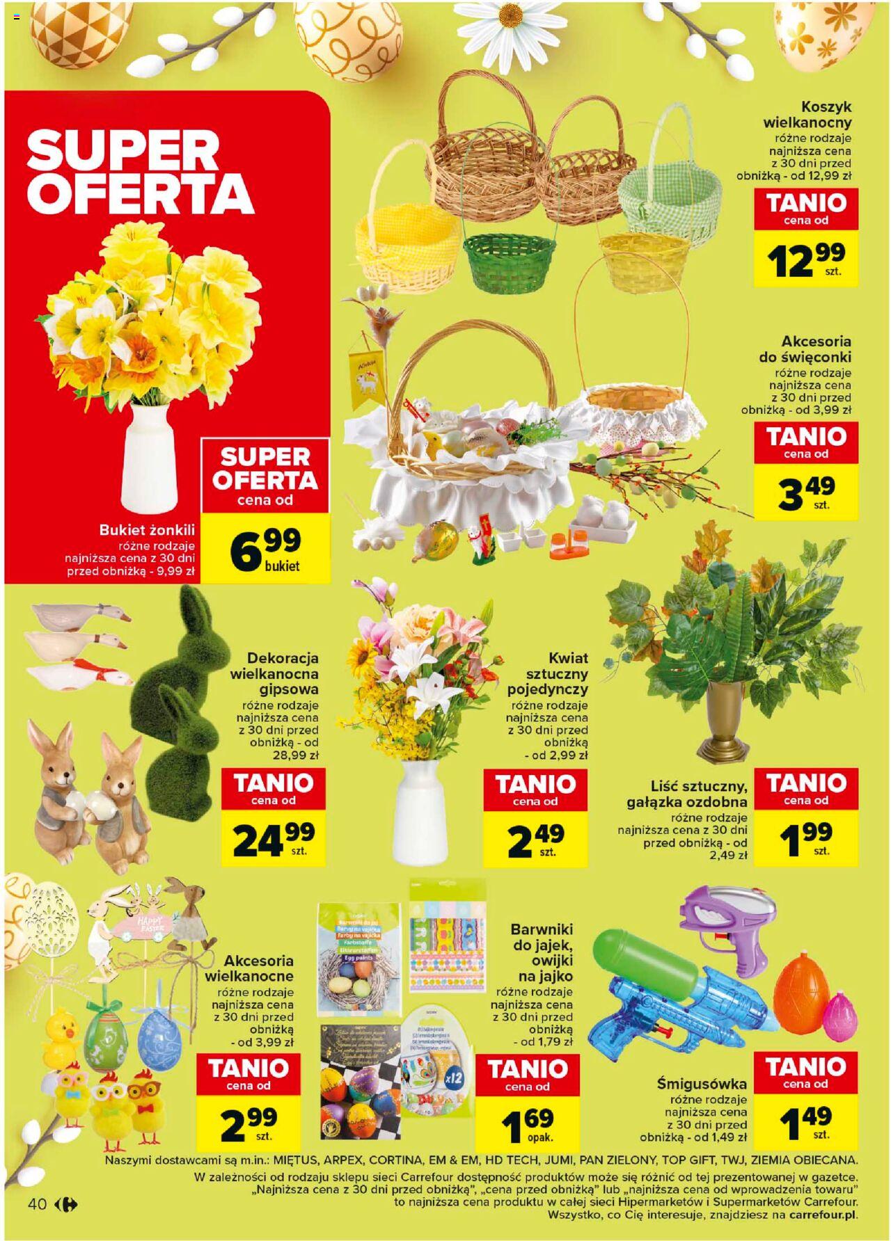Carrefour Gazetka ważna od 25.03.2024 do 30.03.2024 strona 40