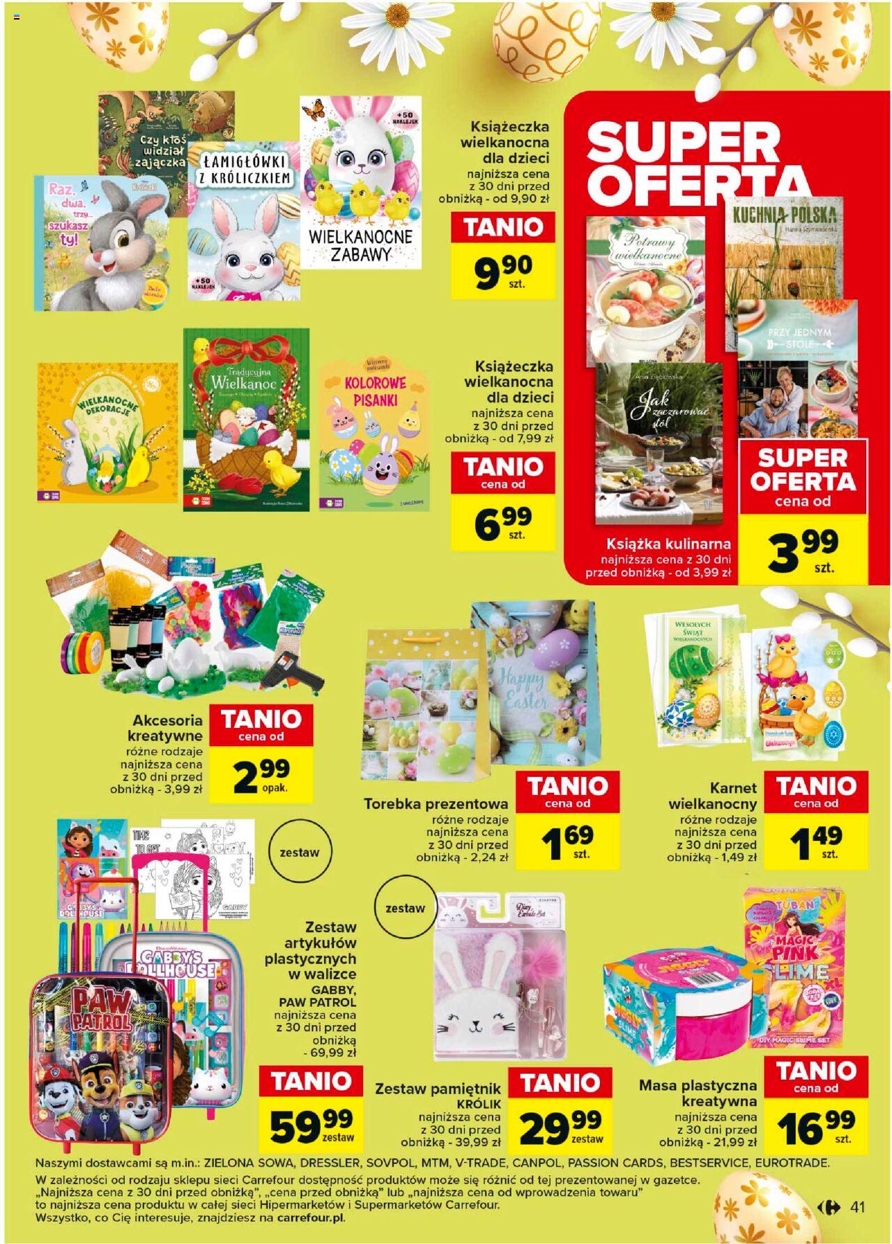 Carrefour Gazetka ważna od 25.03.2024 do 30.03.2024 strona 41