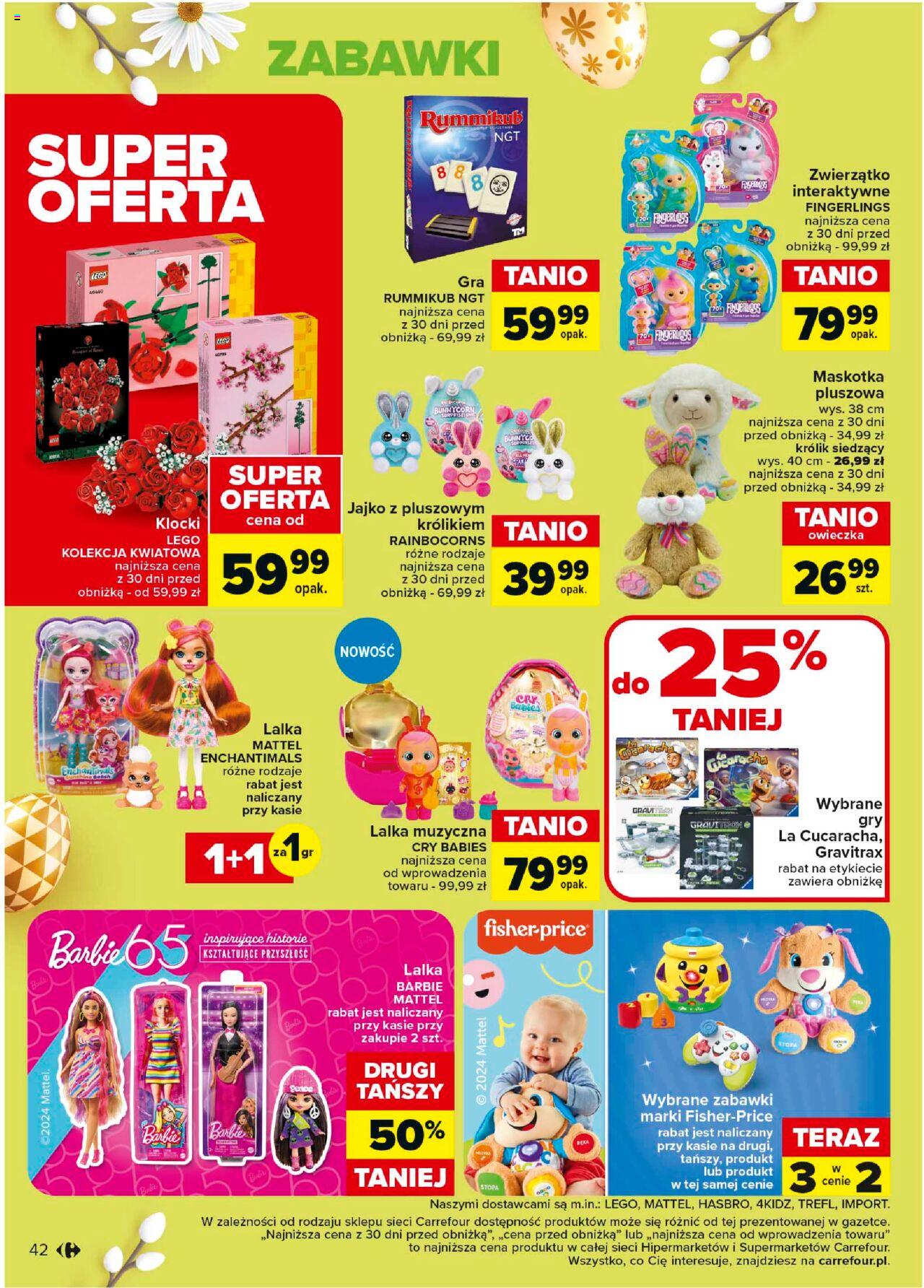 Carrefour Gazetka ważna od 25.03.2024 do 30.03.2024 strona 42