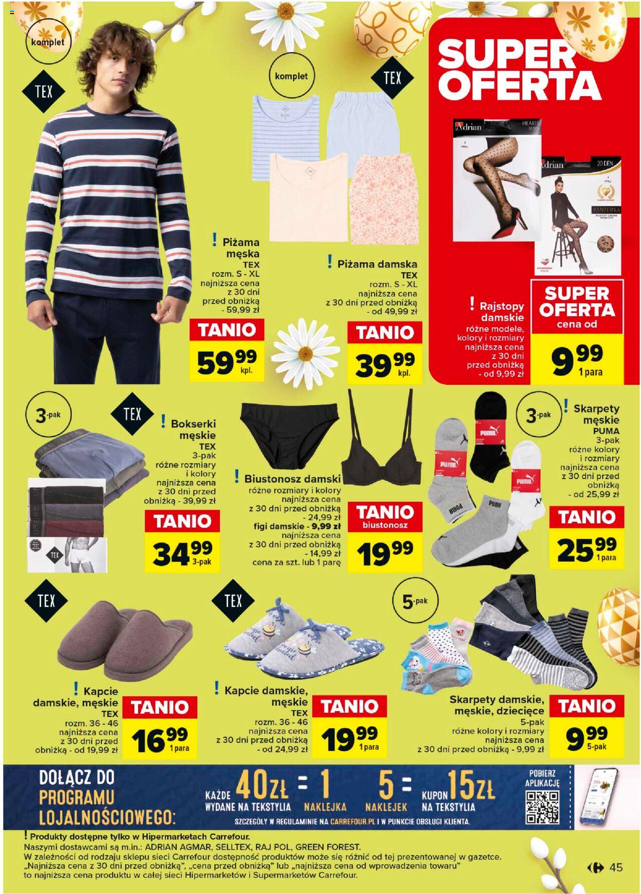 Carrefour Gazetka ważna od 25.03.2024 do 30.03.2024 strona 45
