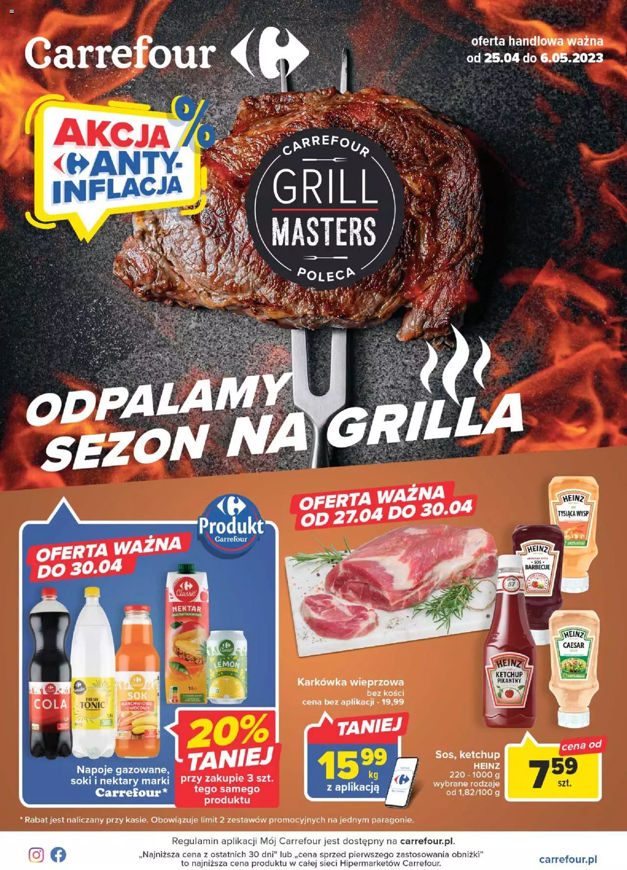 Carrefour Gazetka ważna od  25.04.2023 do 06.05.2023 strona 1