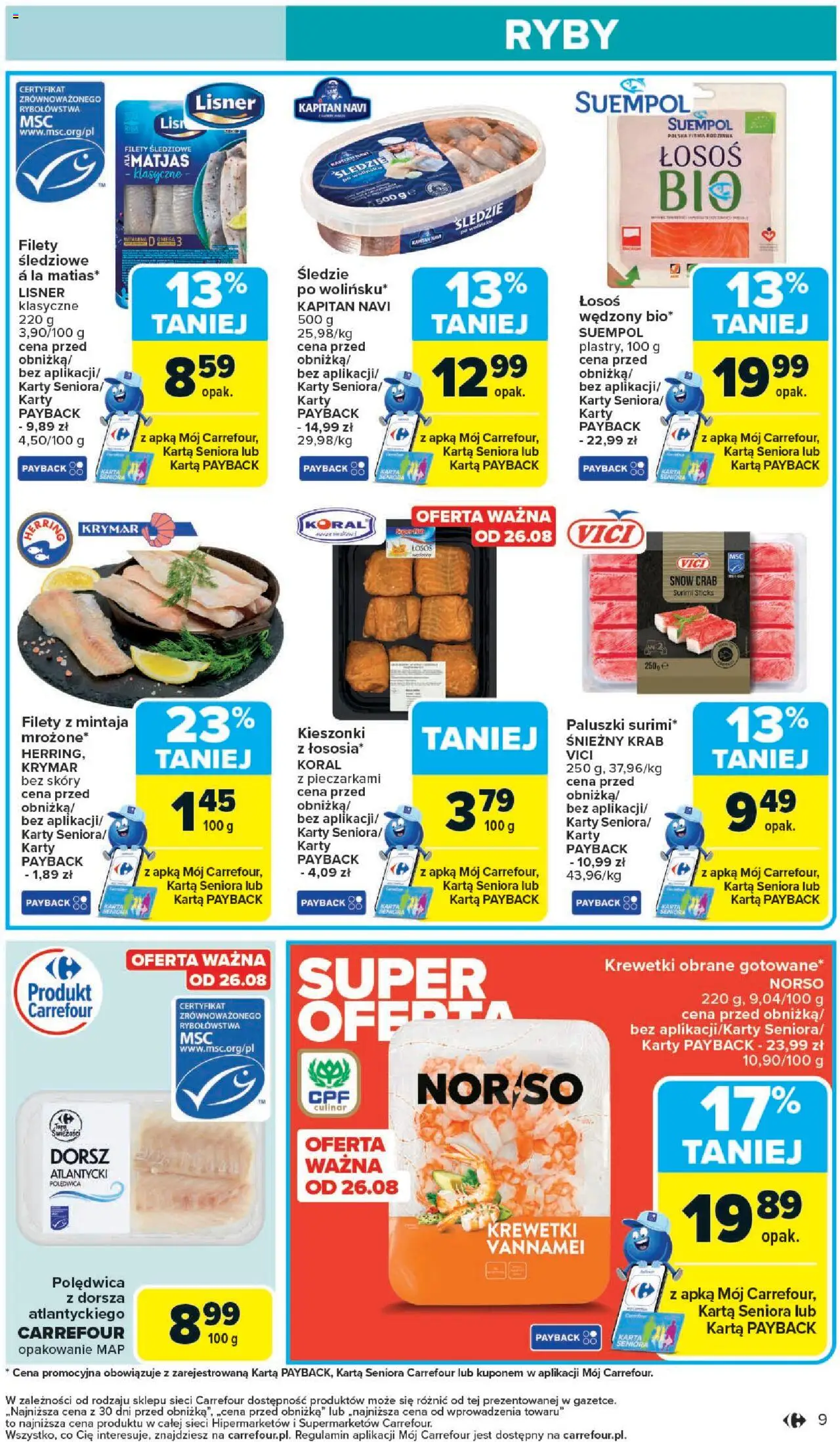 Carrefour  Gazetka ważna od 25.08.2025 do 31.08.2025 strona 9