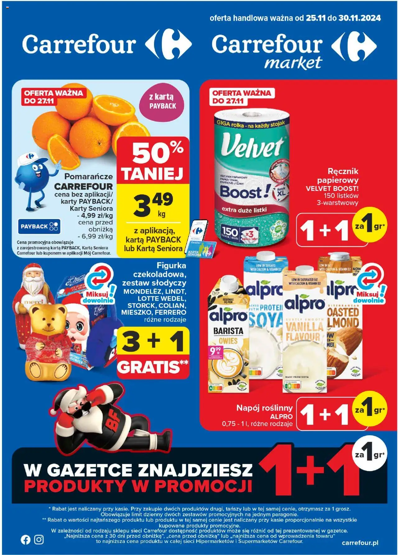 Carrefour gazetka ważna od 25.11.2024 do 30.11.2024 strona 1