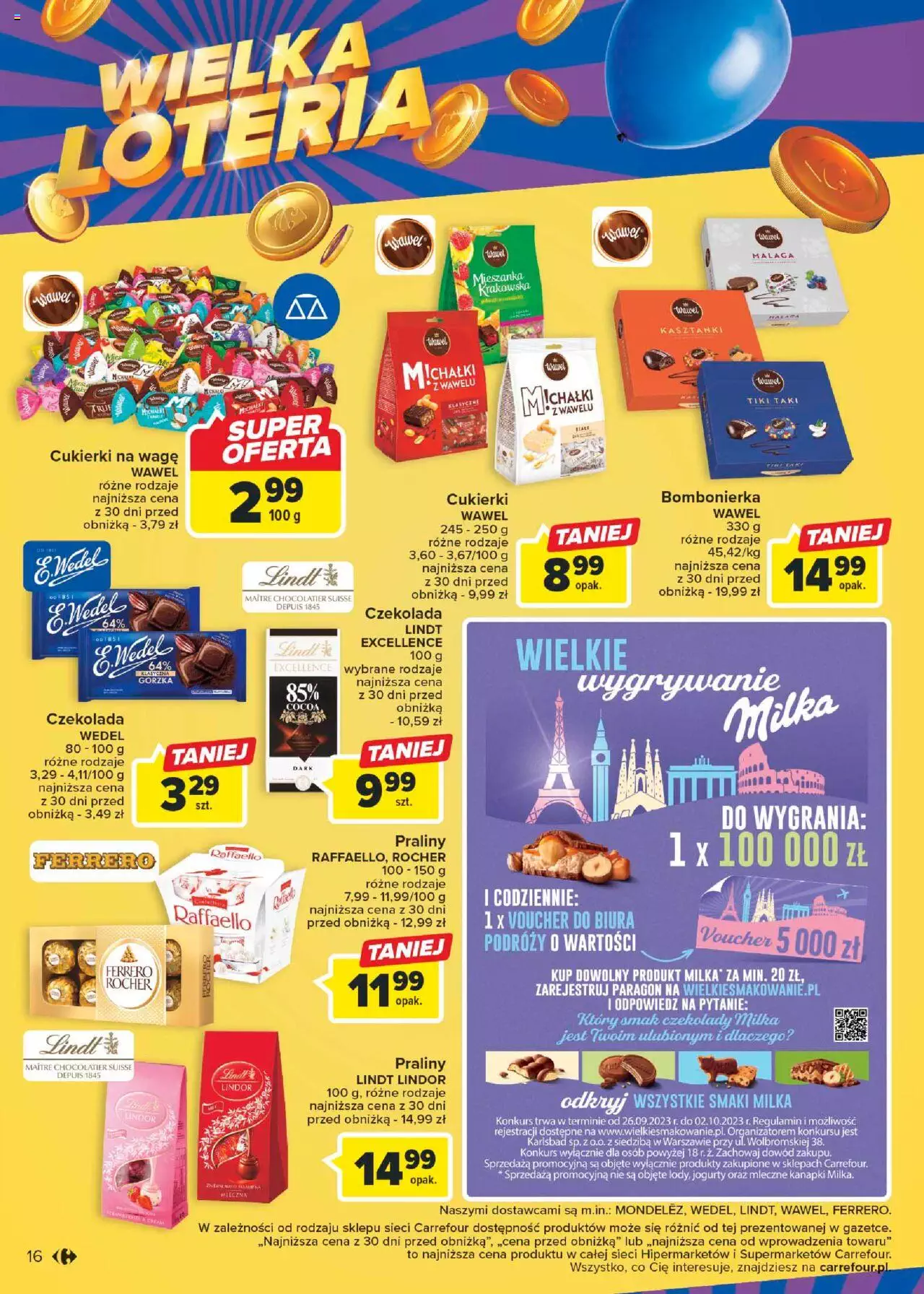 Carrefour  Gazetka ważna od 26.09.2023 do 30.09.2023 strona 16