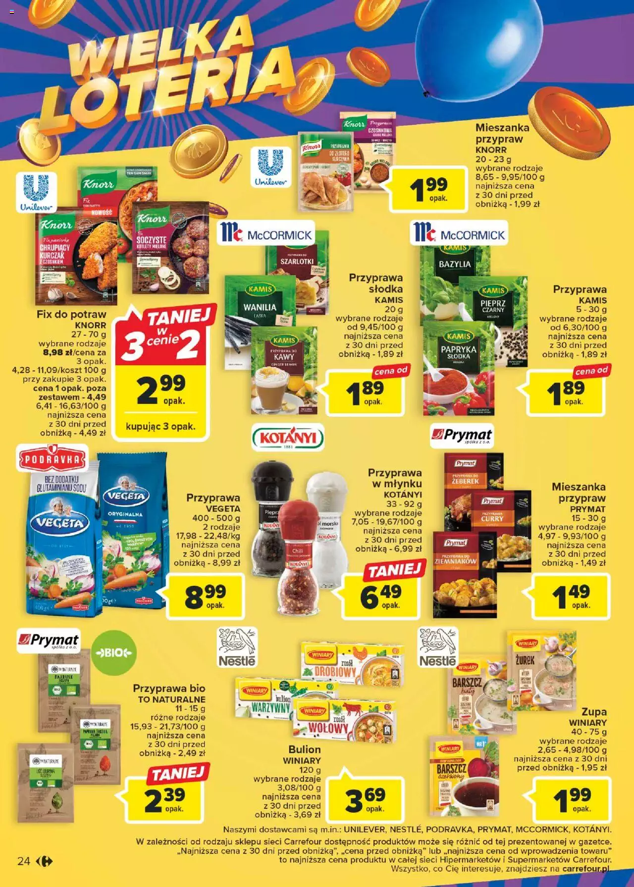 Carrefour  Gazetka ważna od 26.09.2023 do 30.09.2023 strona 24