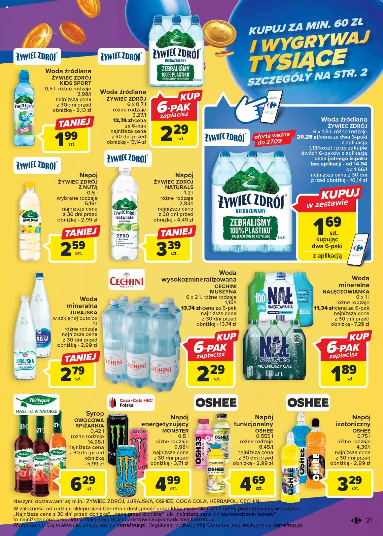 Carrefour  Gazetka ważna od 26.09.2023 do 30.09.2023 strona 31