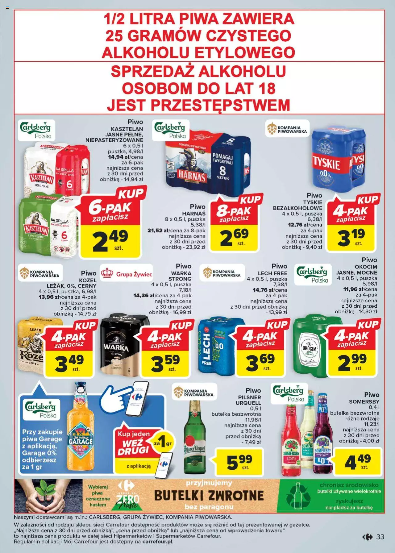Carrefour  Gazetka ważna od 26.09.2023 do 30.09.2023 strona 33