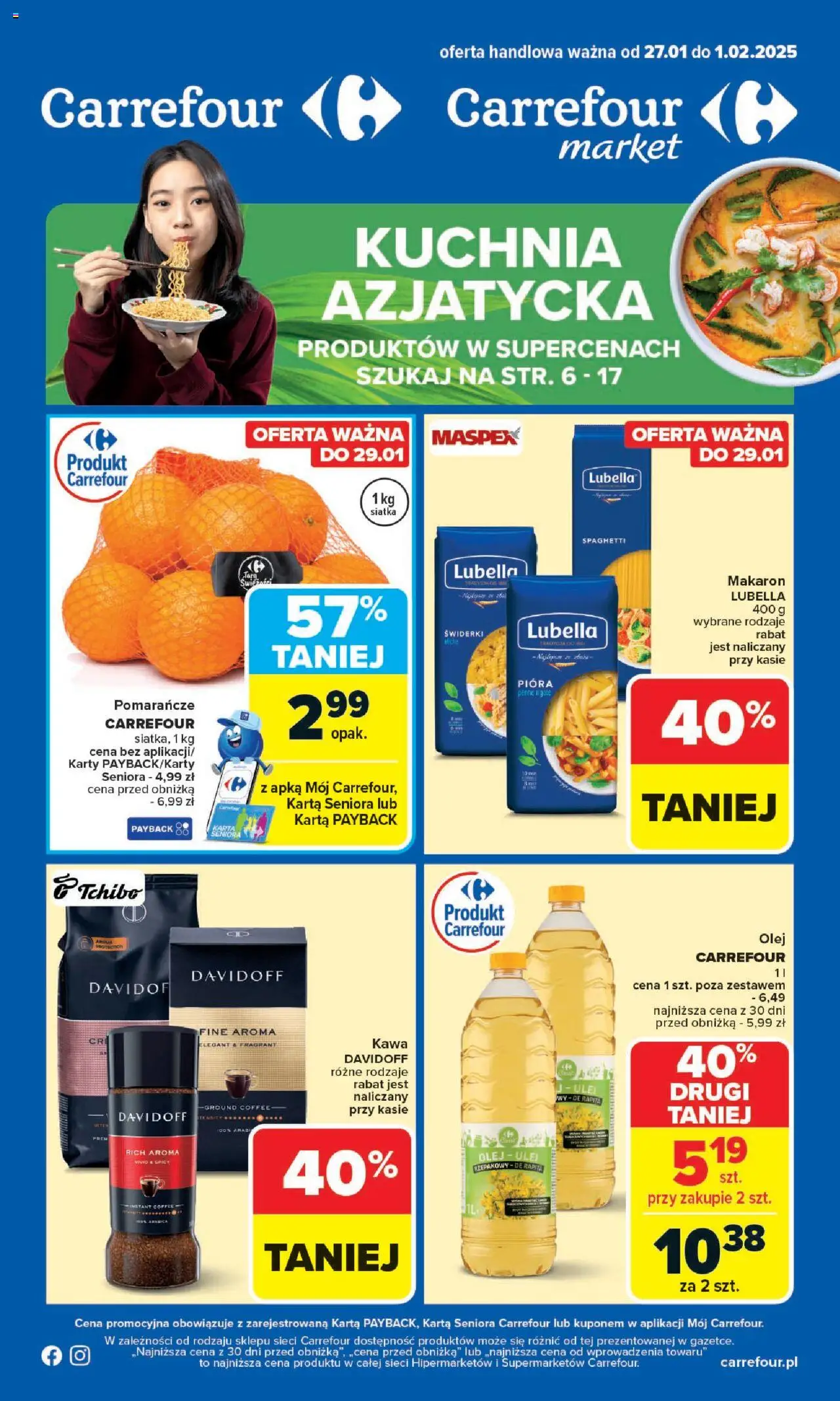 Carrefour Gazetka ważna od 27.01.2025 do 01.02.2025 strona 1