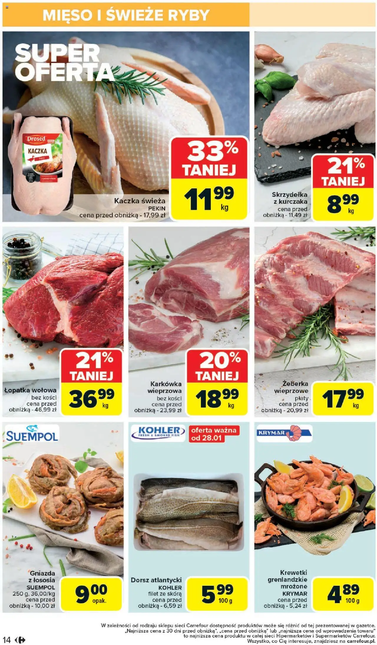 Carrefour Gazetka ważna od 27.01.2025 do 01.02.2025 strona 14