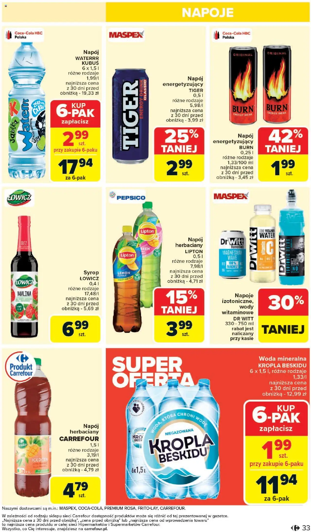 Carrefour Gazetka ważna od 27.01.2025 do 01.02.2025 strona 33