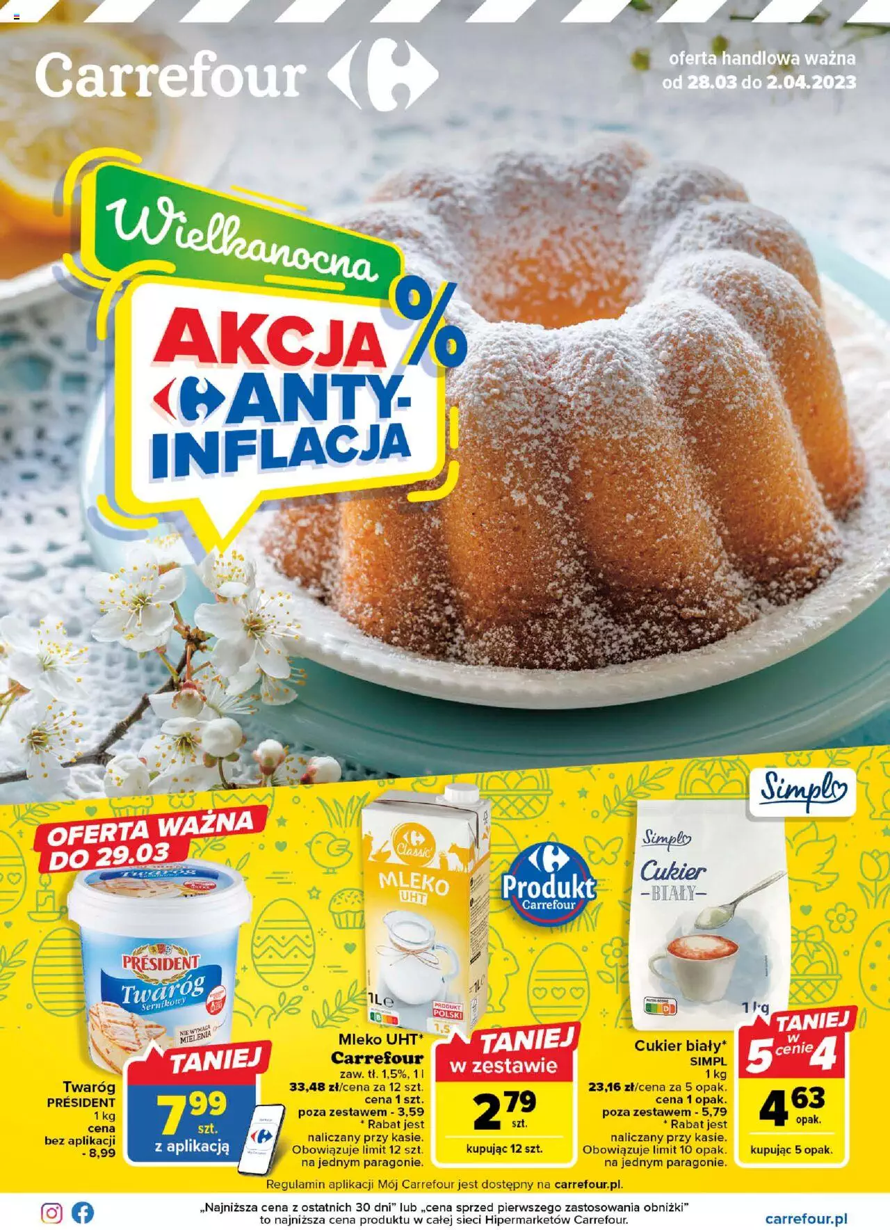 Carrefour Gazetka ważna od 28.03.2023 do 02.04.2023 strona 1