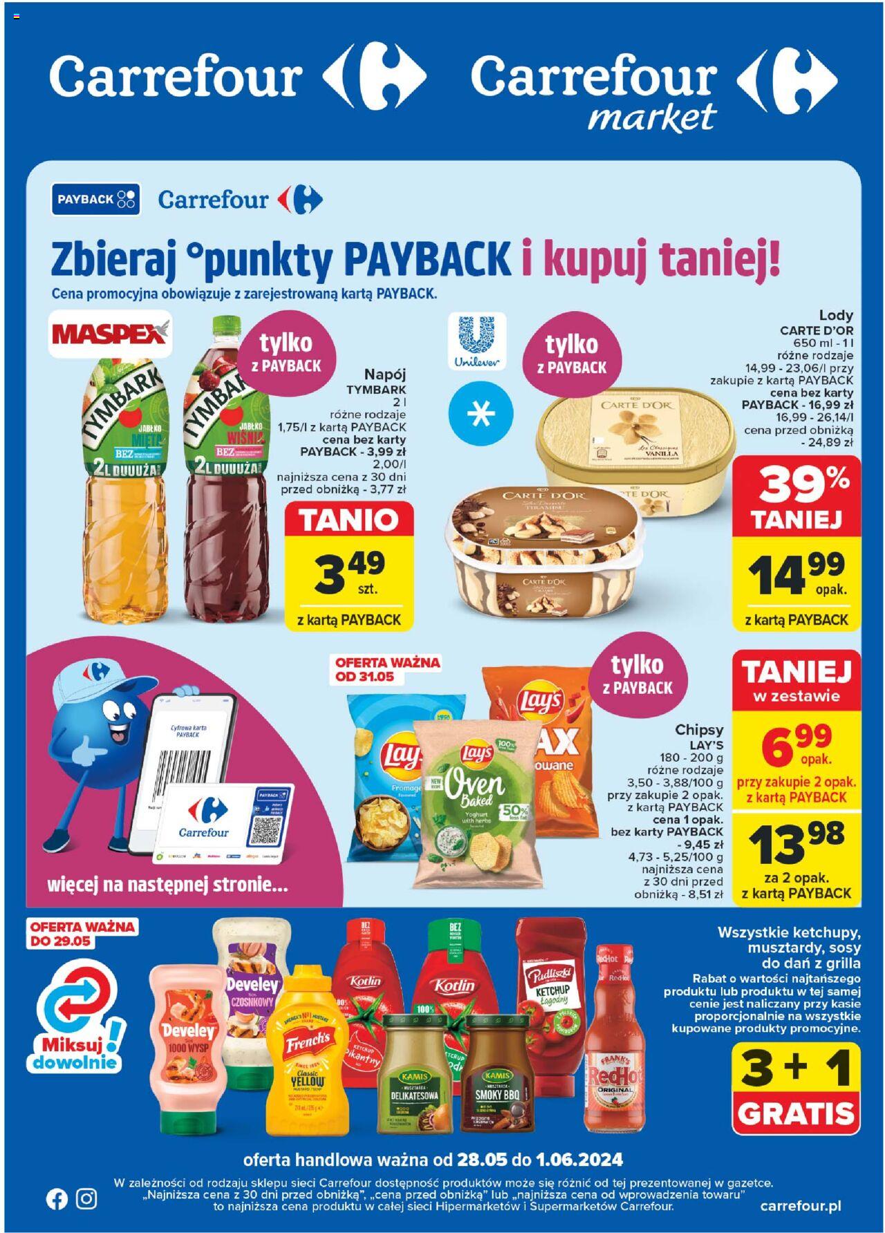 Carrefour Gazetka ważna od 28.05.2024 do 01.06.2024 strona 1