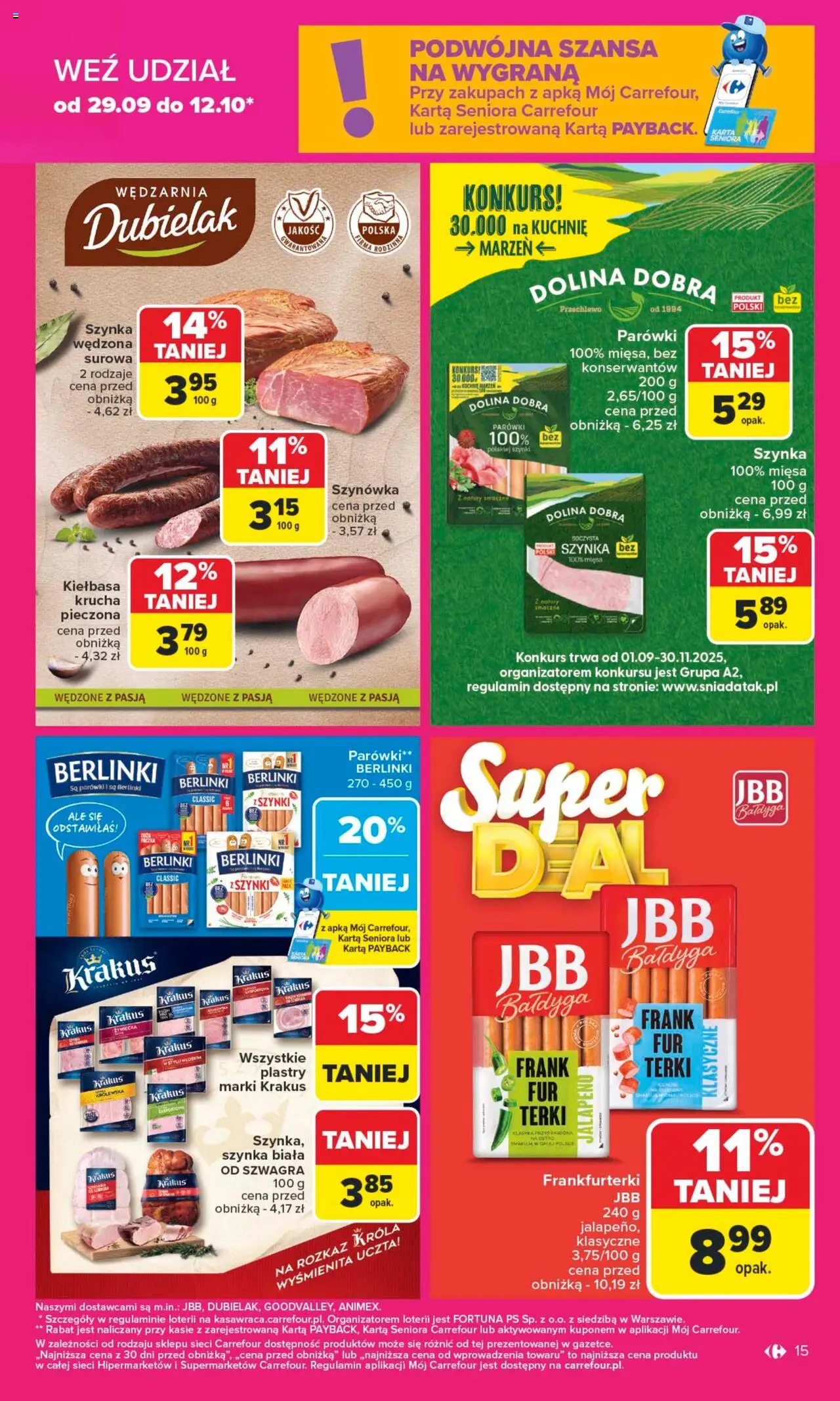 Carrefour  Gazetka ważna od 29.09.2025 do 04.10.2025 strona 15