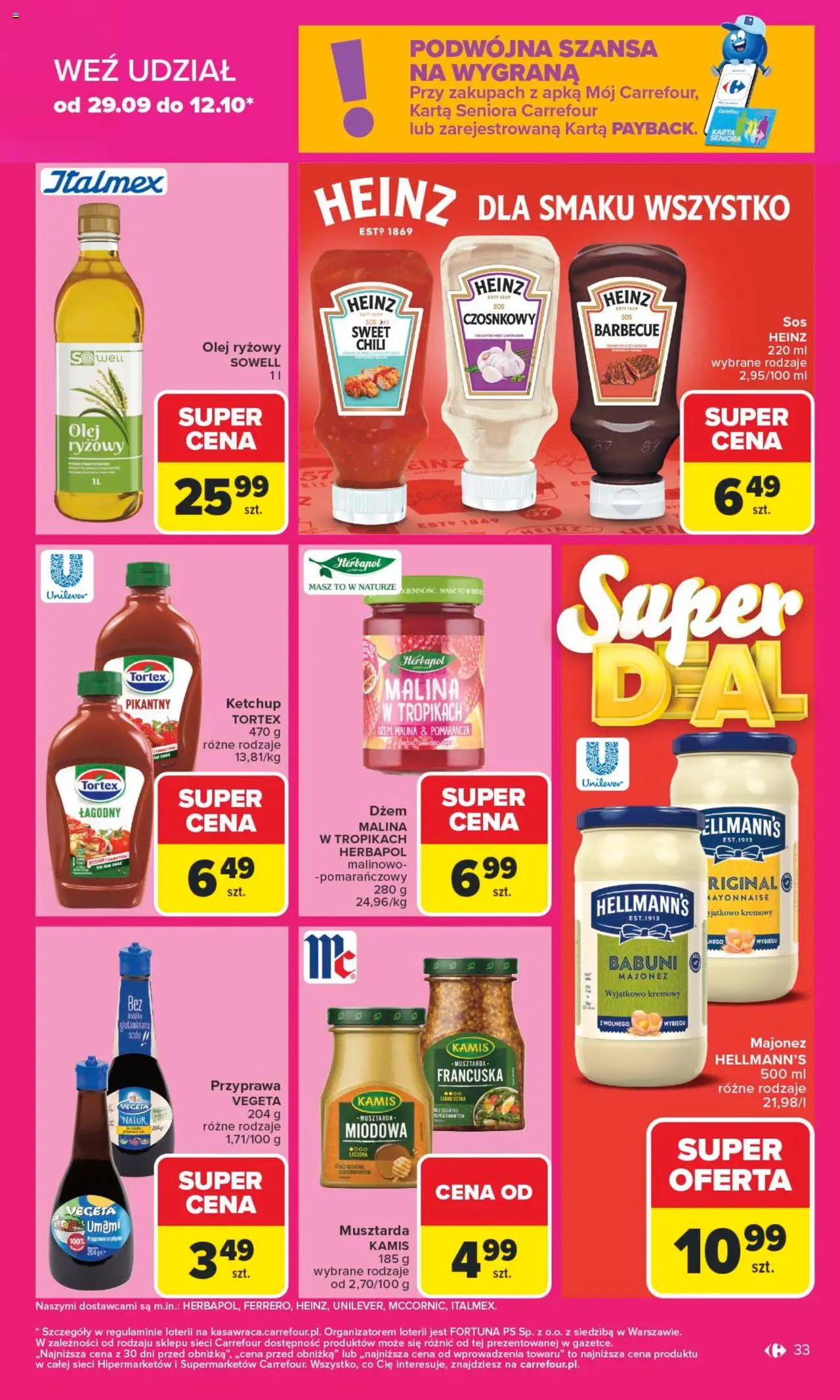 Carrefour  Gazetka ważna od 29.09.2025 do 04.10.2025 strona 33