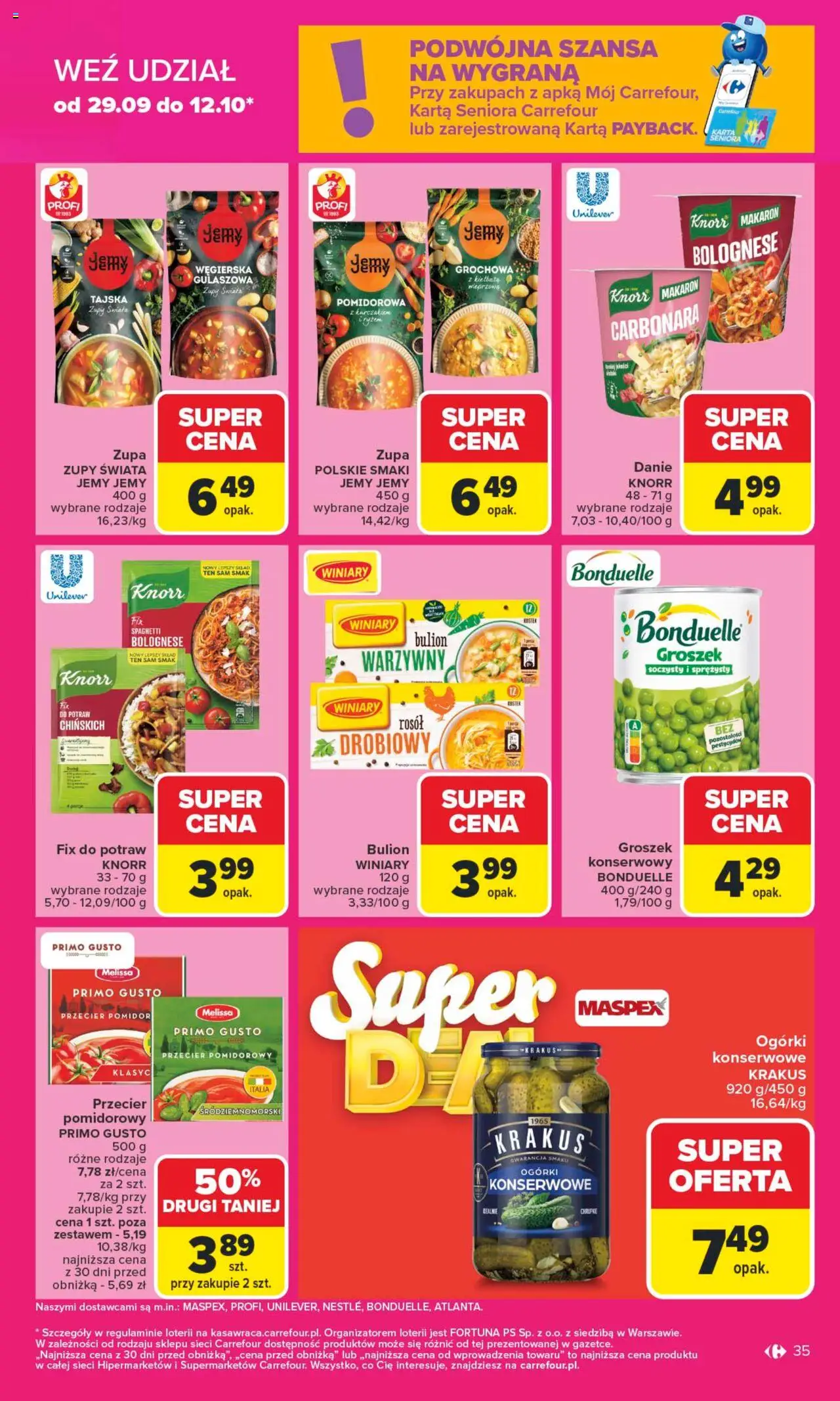 Carrefour  Gazetka ważna od 29.09.2025 do 04.10.2025 strona 35