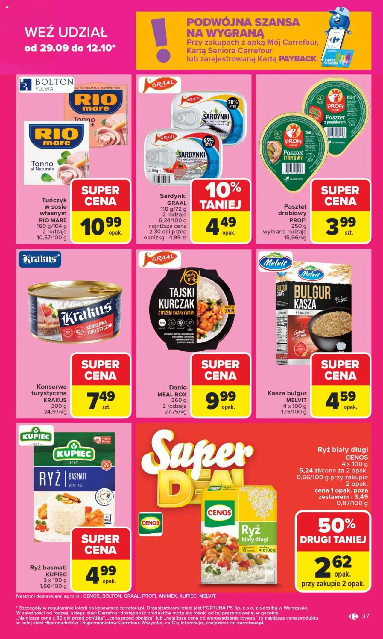 Carrefour  Gazetka ważna od 29.09.2025 do 04.10.2025 strona 37