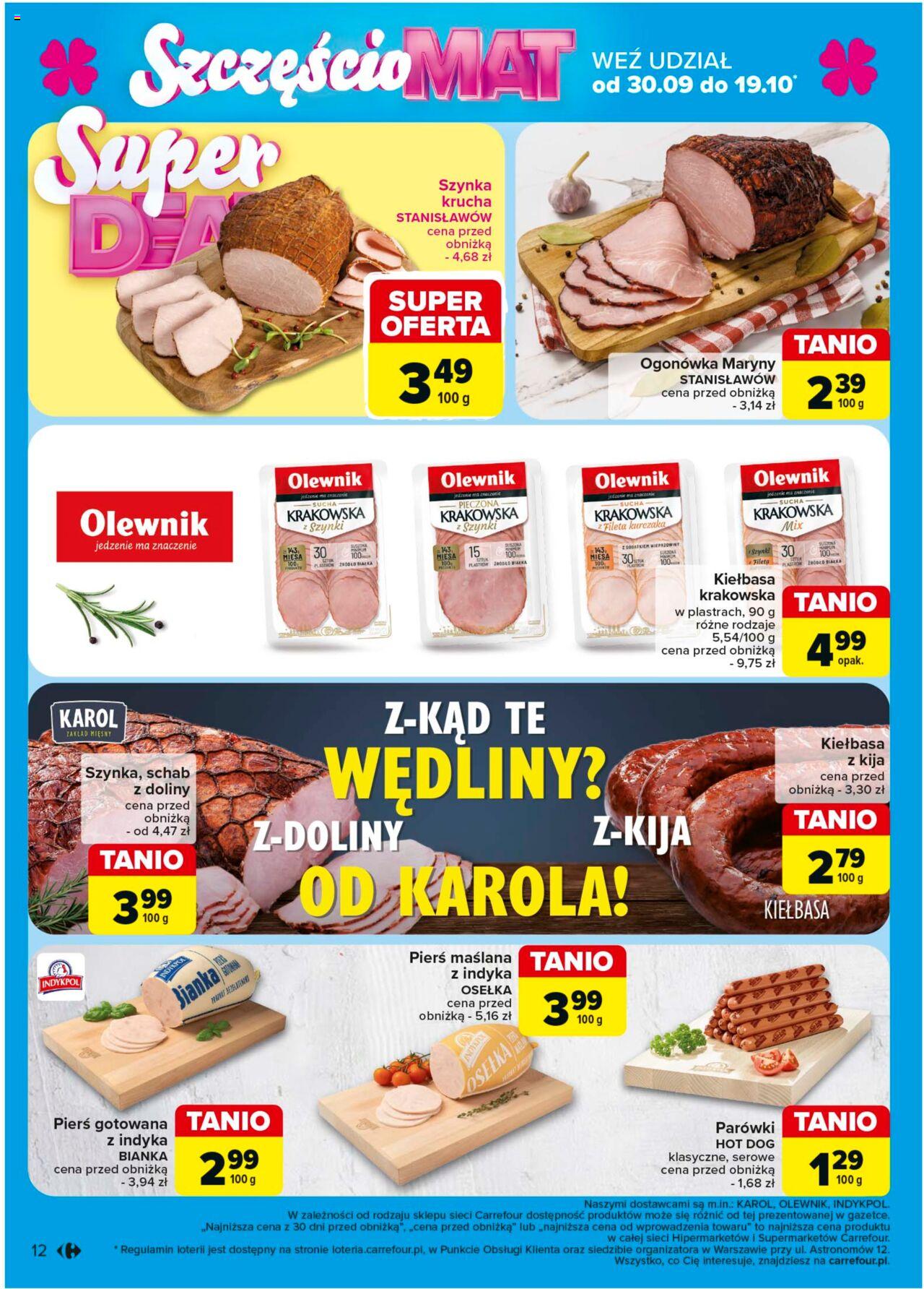 Carrefour Gazetka ważna od 30.09.2024 do 05.10.2024 strona 12