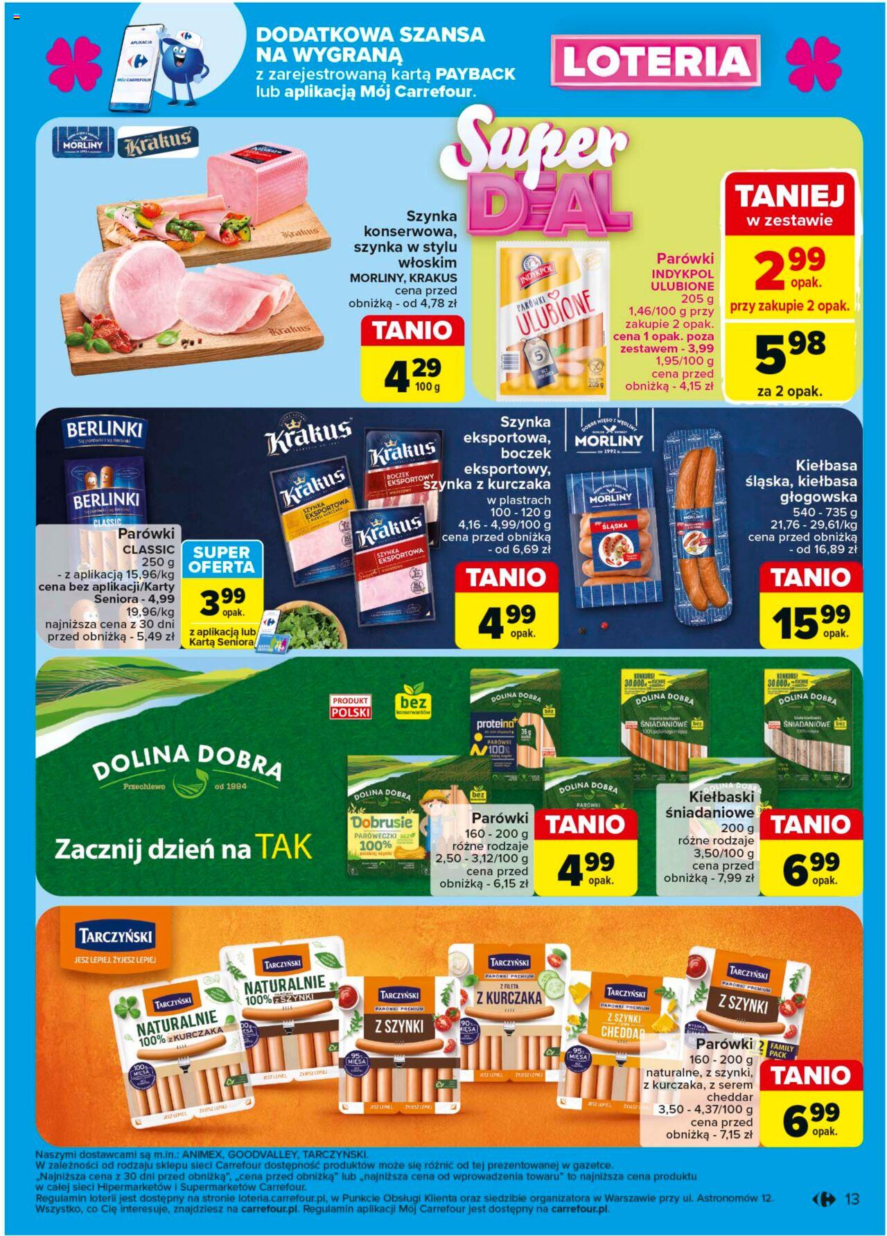 Carrefour Gazetka ważna od 30.09.2024 do 05.10.2024 strona 13