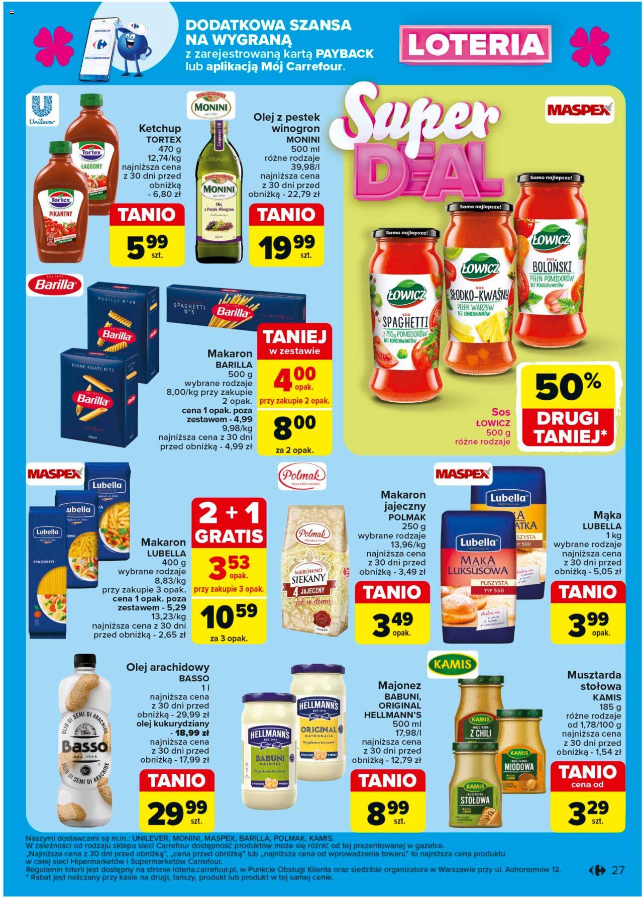 Carrefour Gazetka ważna od 30.09.2024 do 05.10.2024 strona 25