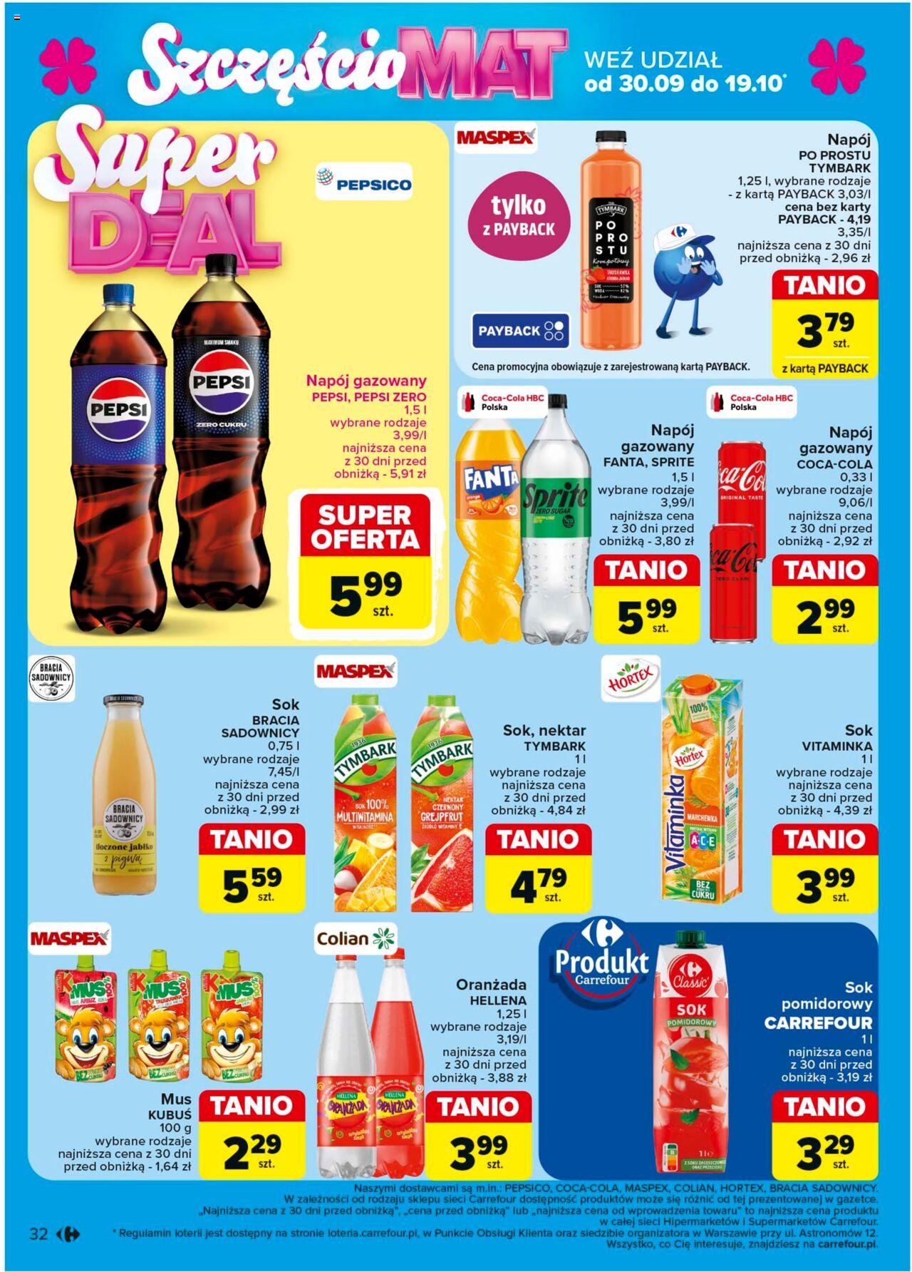 Carrefour Gazetka ważna od 30.09.2024 do 05.10.2024 strona 30