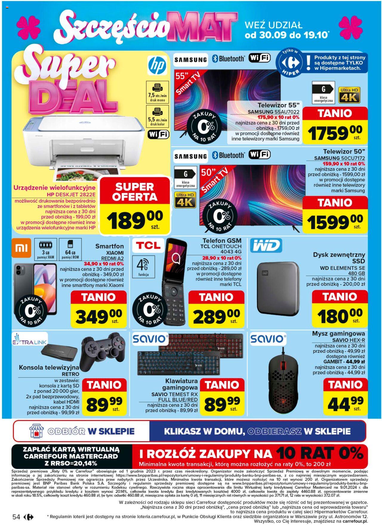 Carrefour Gazetka ważna od 30.09.2024 do 05.10.2024 strona 49