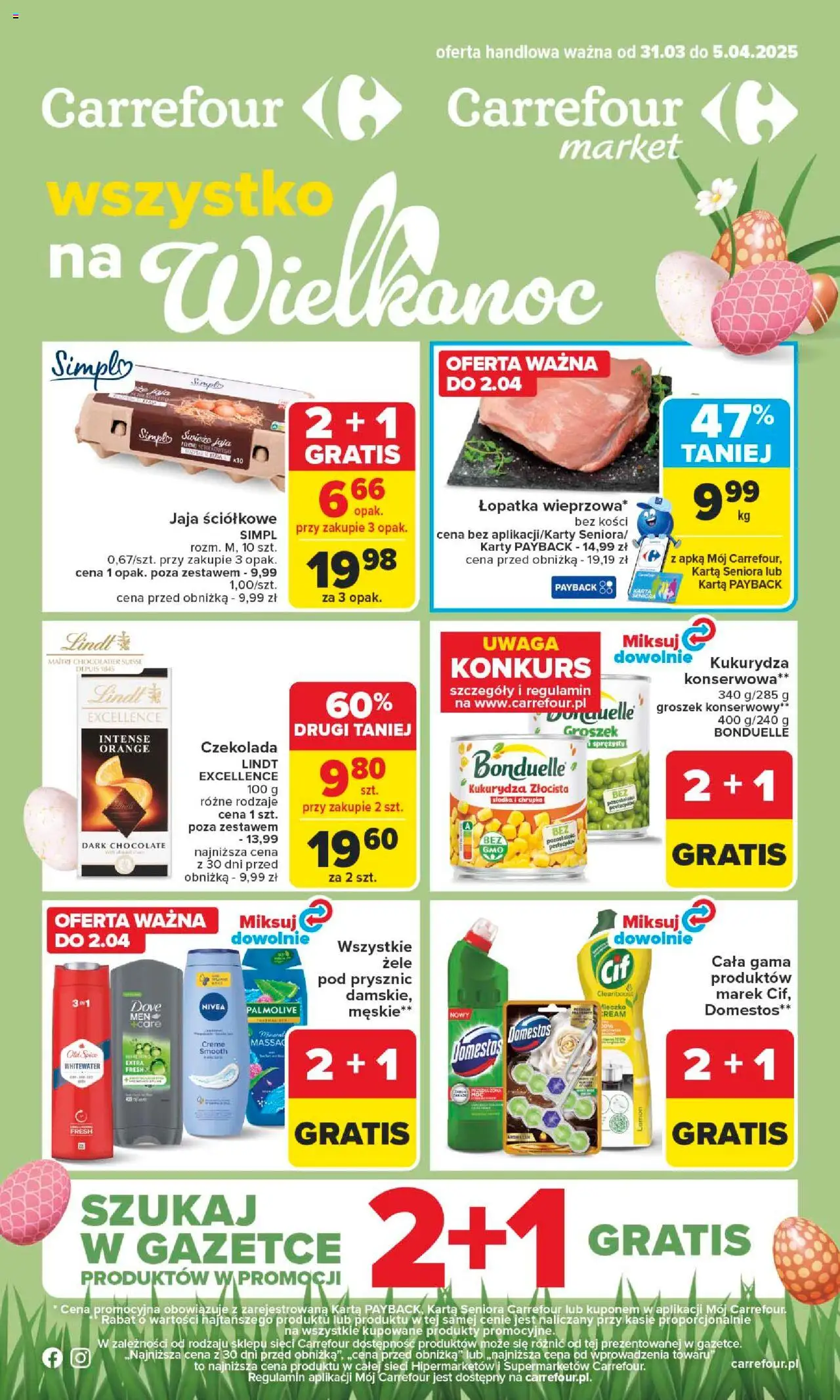 Carrefour Gazetka  ważna od 31.03.2025 do 05.04.2025 strona 1