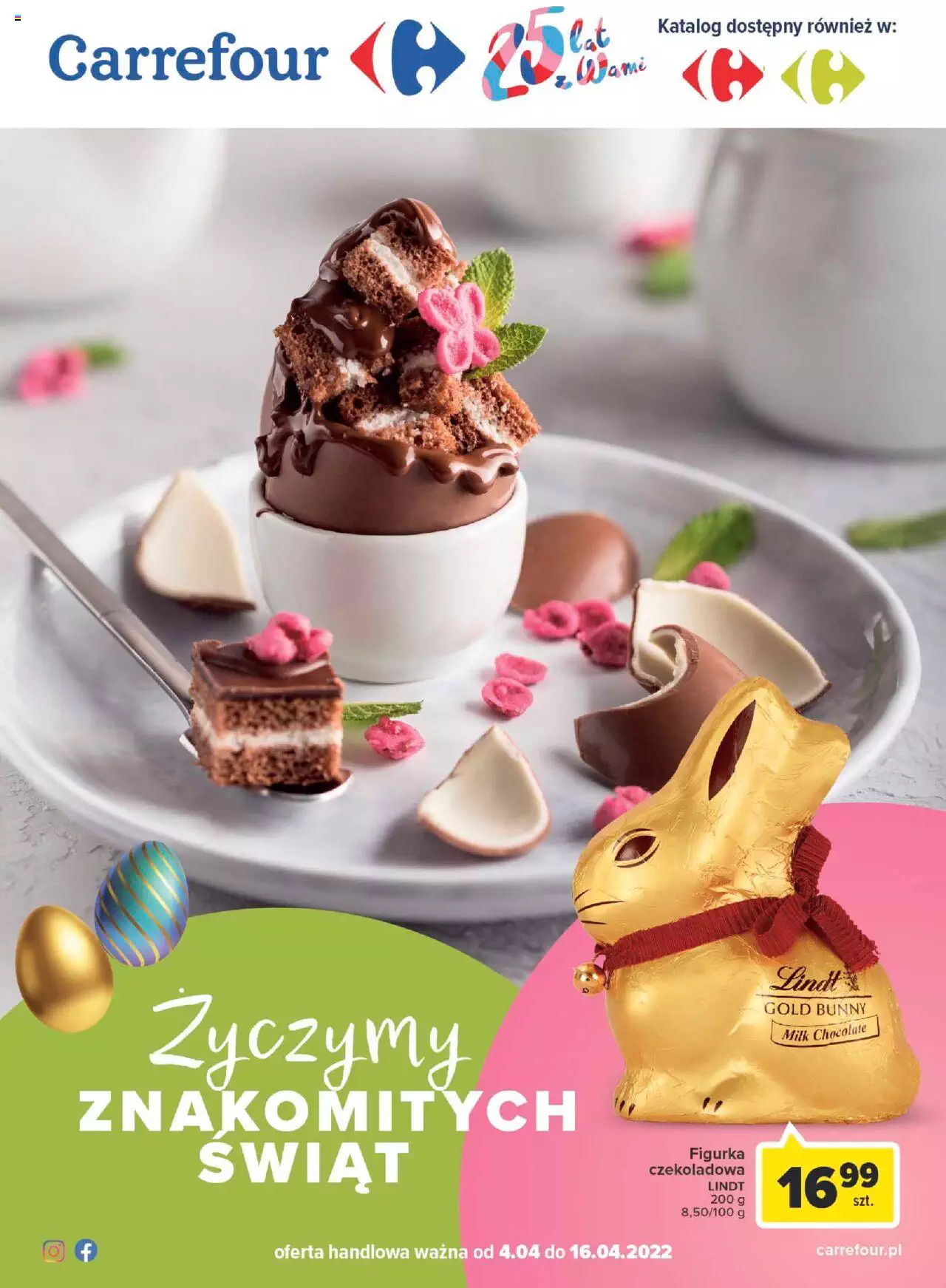 Carrefour Gazetka Wielkanocne kompozycje smaków ważna od 04.04.2022 do 16.04.2022 strona 1