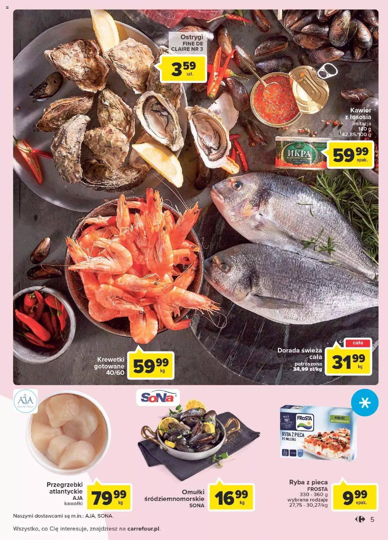 Carrefour Gazetka Wielkanocne kompozycje smaków ważna od 04.04.2022 do 16.04.2022 strona 5