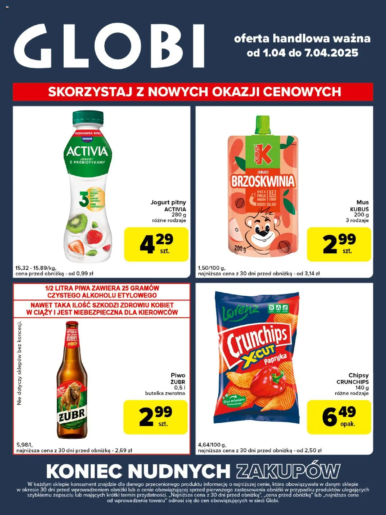 Carrefour Globi Gazetka ważna od 01.04.2025 do 07.04.2025 strona 1