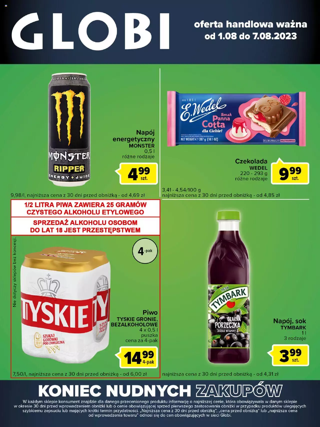 Carrefour Globi Gazetka ważna od 01.08.2023 do 07.08.2023 strona 1