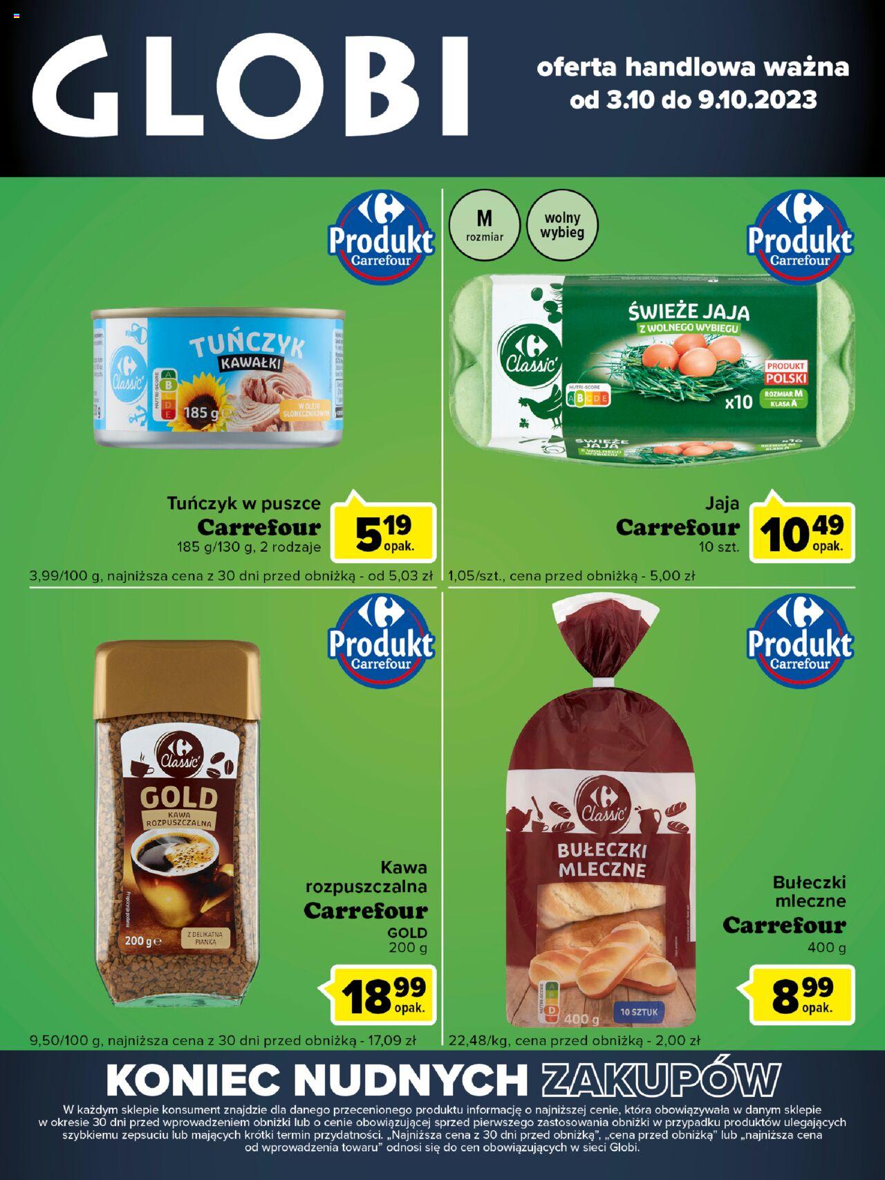 Carrefour Globi  Gazetka ważna od 03.10.2023 do 09.10.2023 strona 2