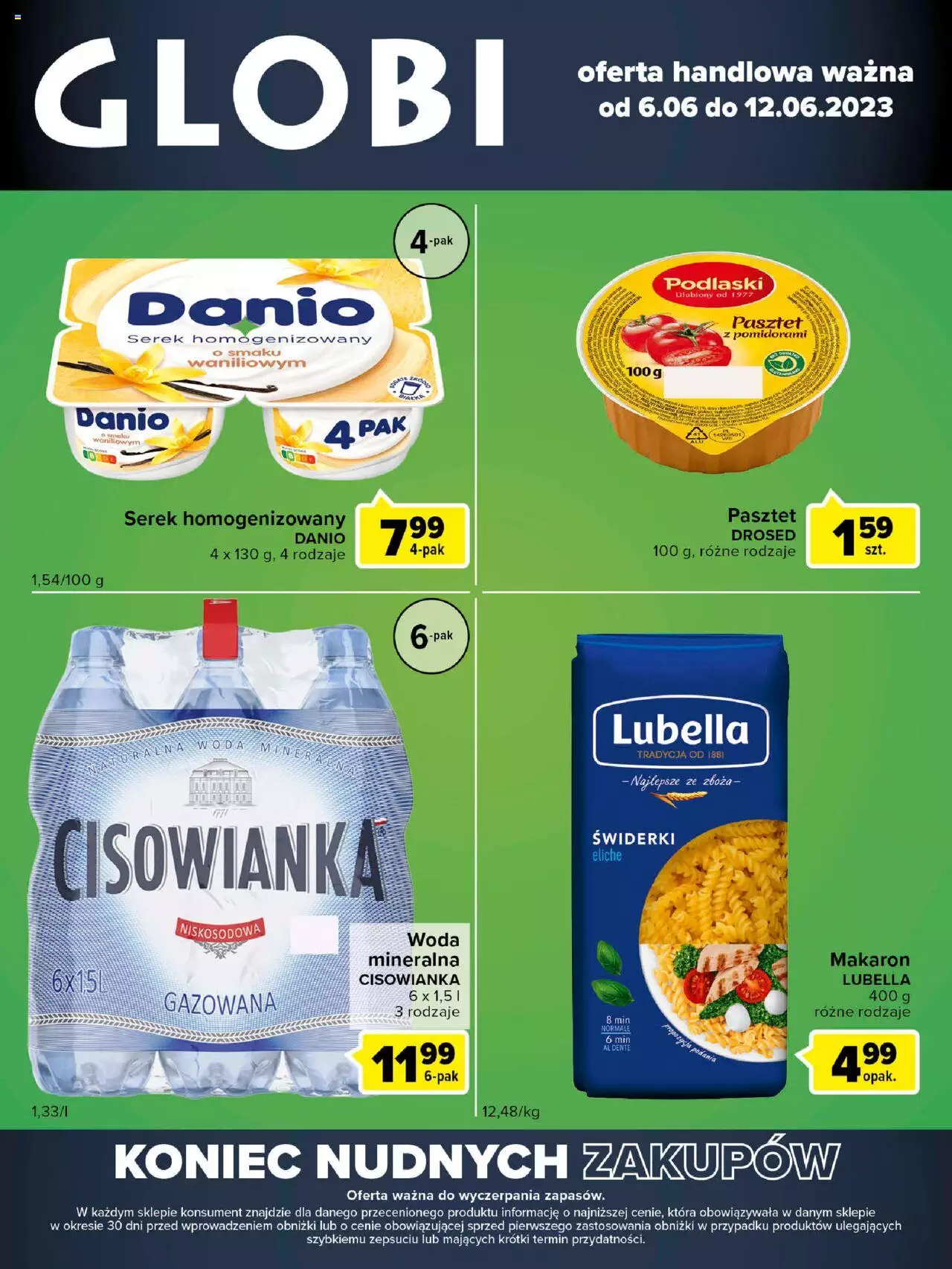 Carrefour Globi Gazetka ważna od 06.06.2023 do 12.06.2023 strona 1