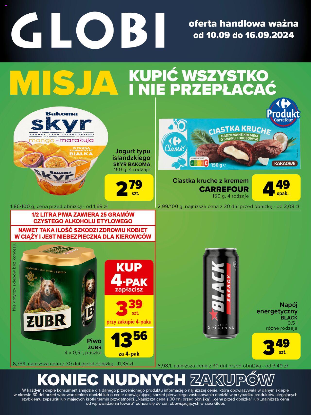 Carrefour Globi Gazetka ważna od 10.09.2024 do 16.09.2024 strona 2