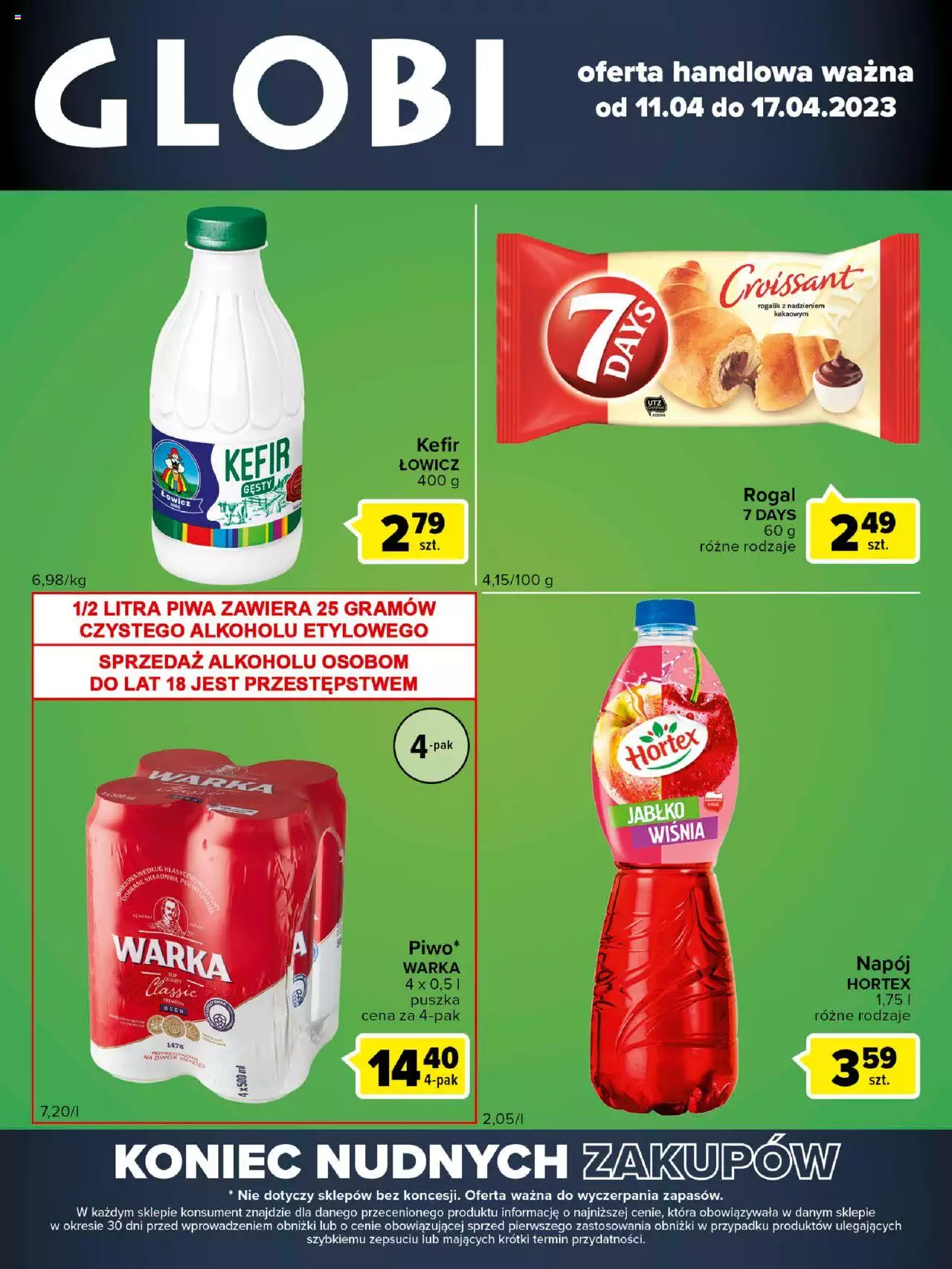 Carrefour Globi  Gazetka ważna od  11.04.2023 do 17.04.2023 strona 1