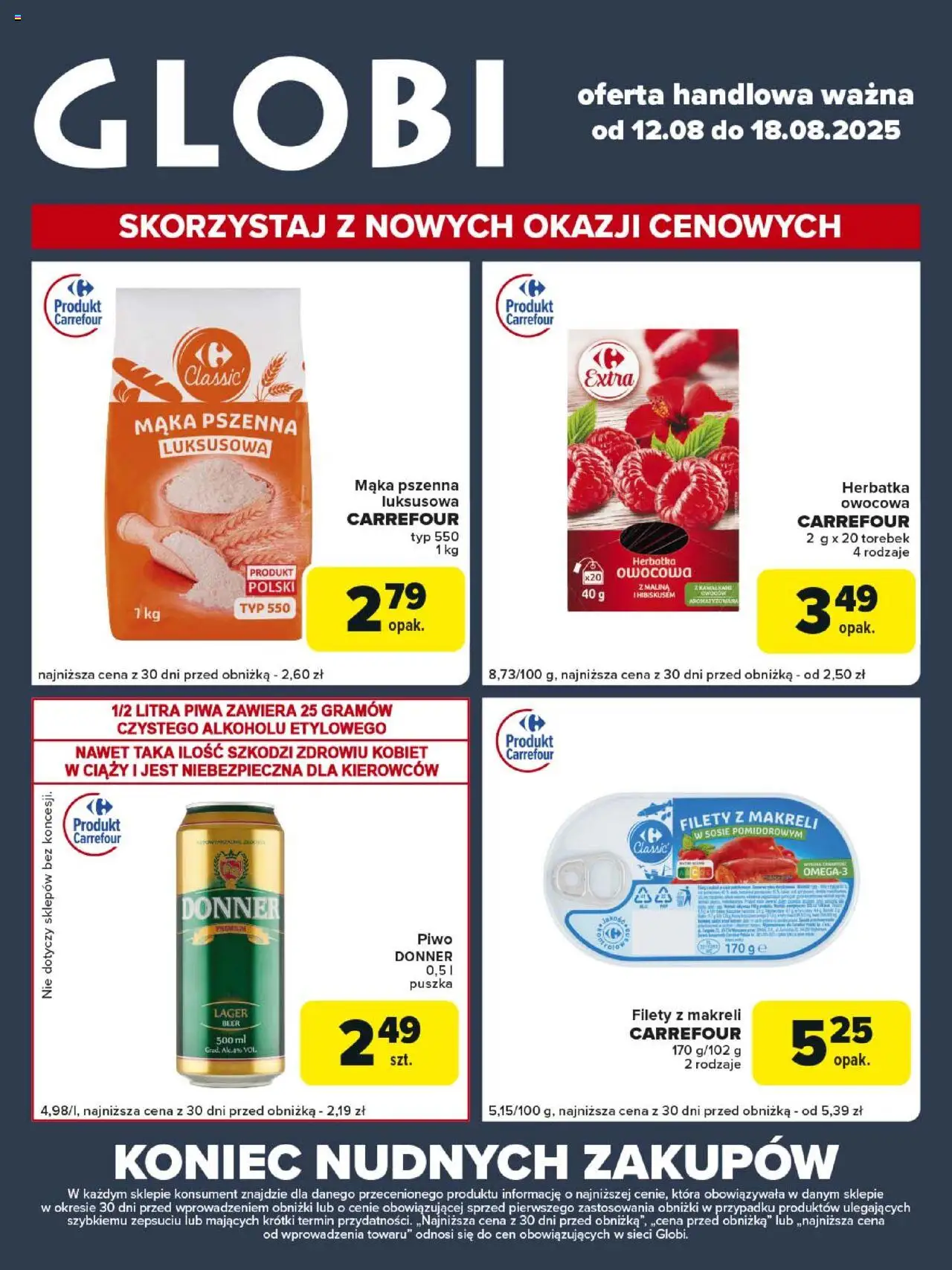 Carrefour Globi Gazetka  ważna od 12.08.2025 do 18.08.2025 strona 2